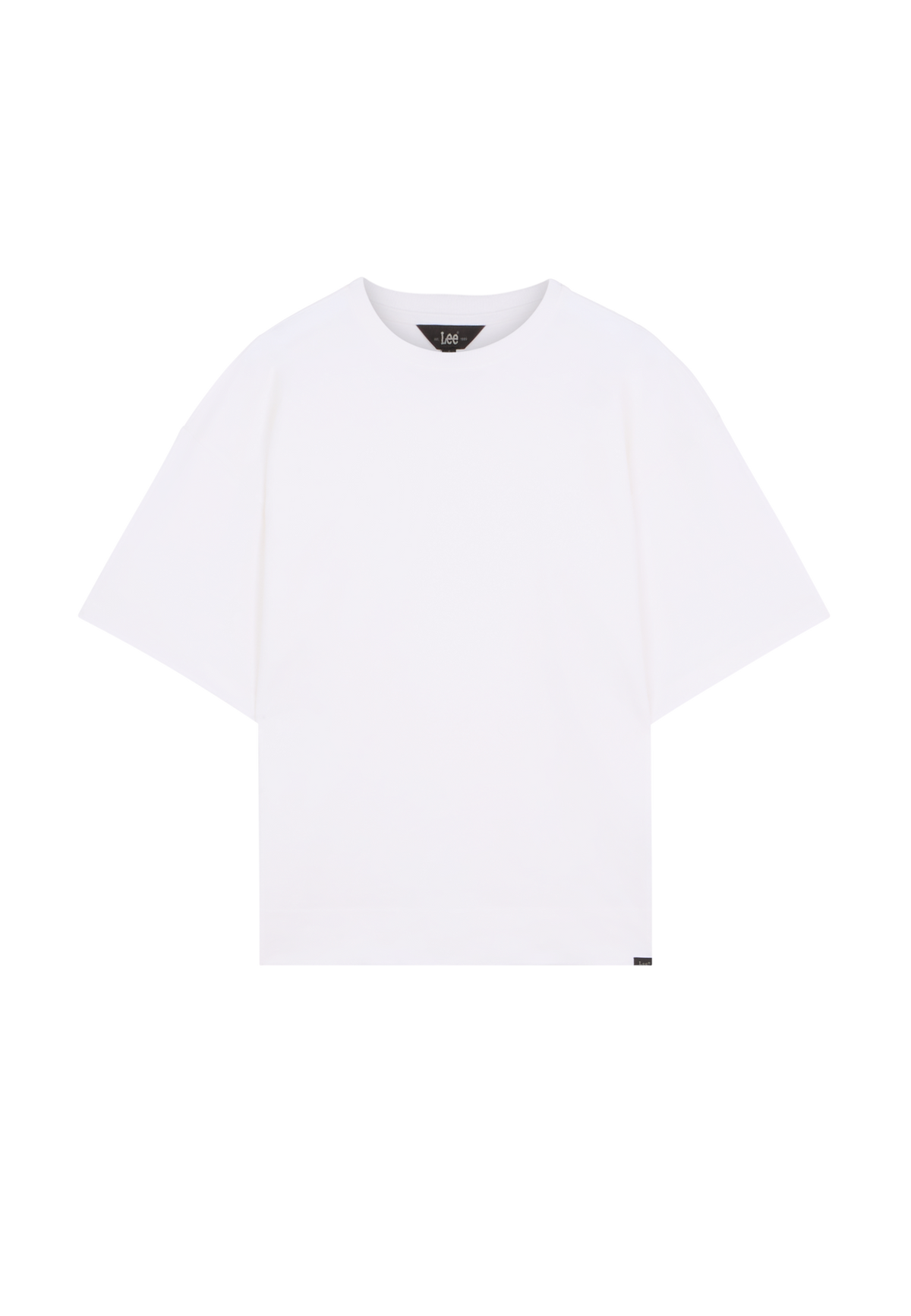 T-Shirt Elongated Boxy in Bright White T-Shirts Lee