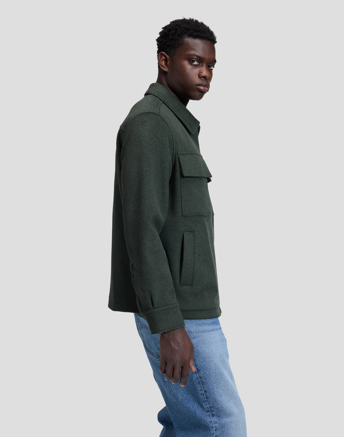 Wolljacke Utility in Deep Depths Jacken Lee
