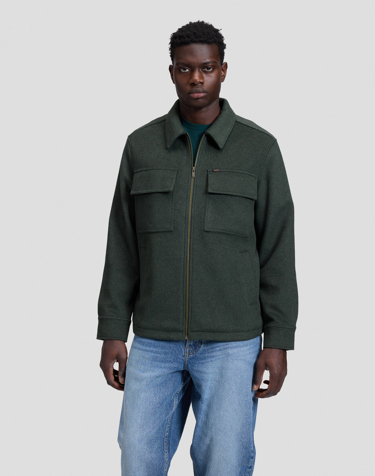 Wolljacke Utility in Deep Depths Jacken Lee