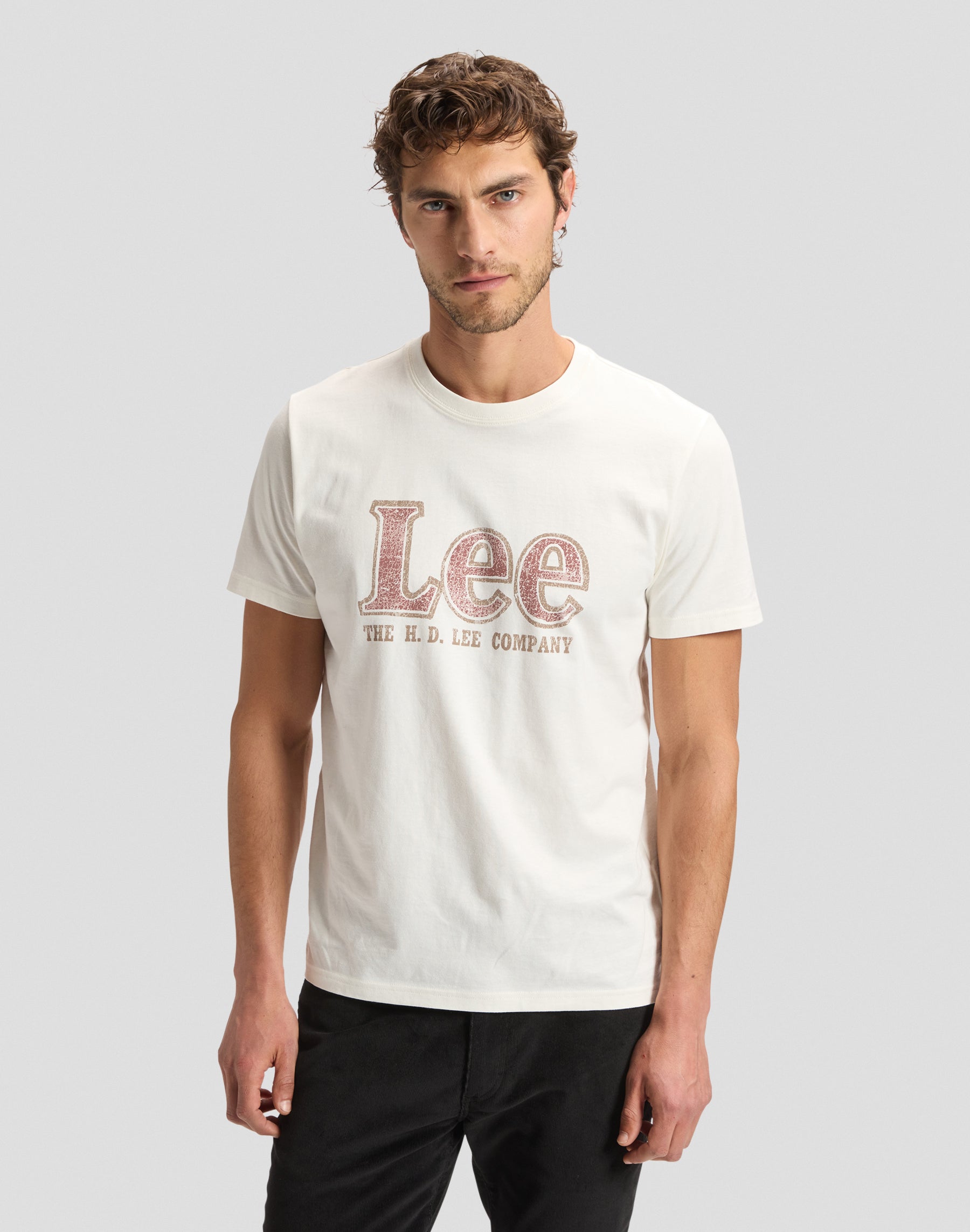 T-Shirt Lee Americana in Ecru T-Shirts Lee