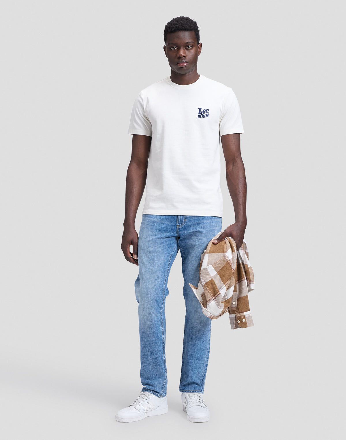 T-Shirt Lee Denim in Ecru T-Shirts Lee