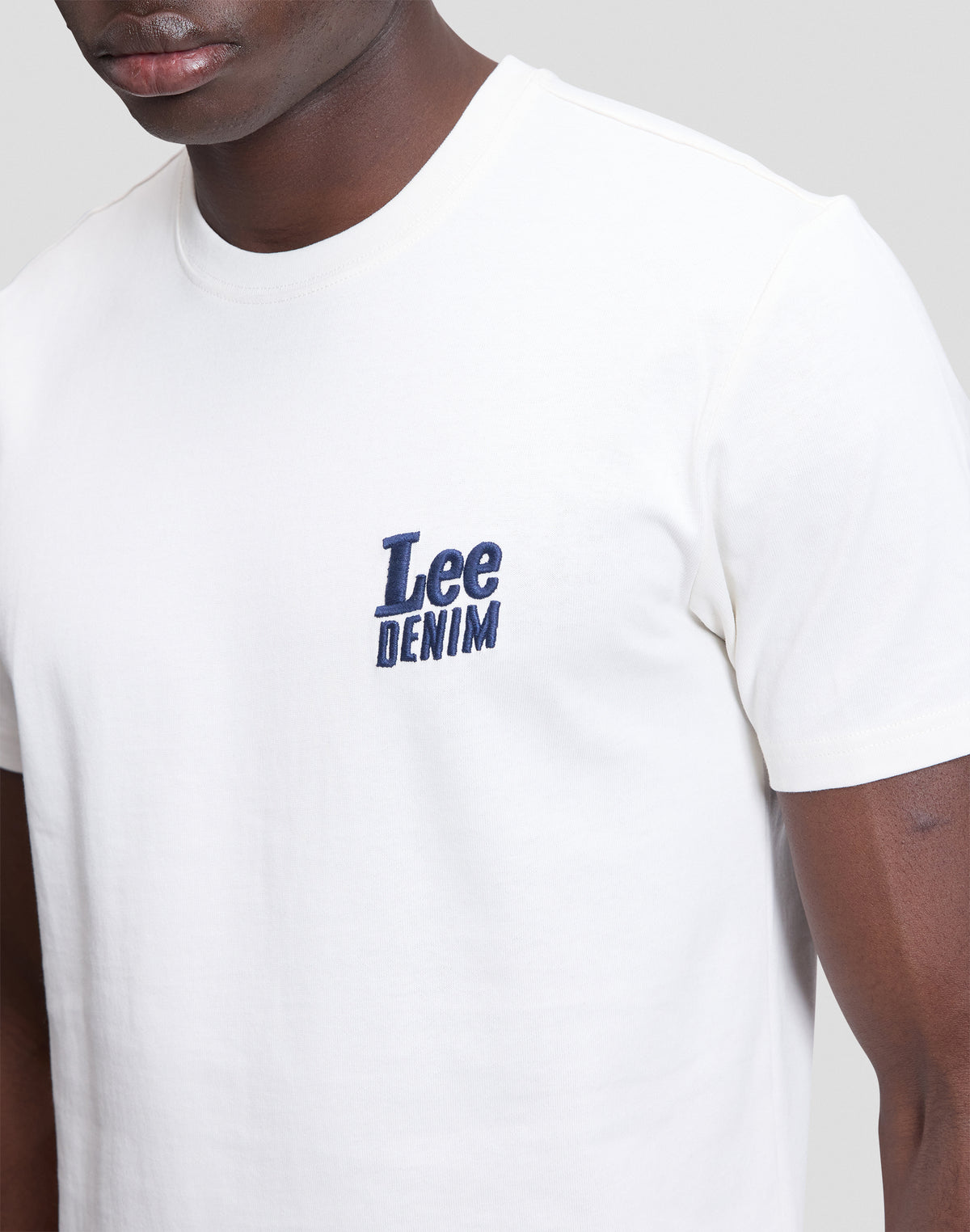 T-Shirt Lee Denim in Ecru T-Shirts Lee