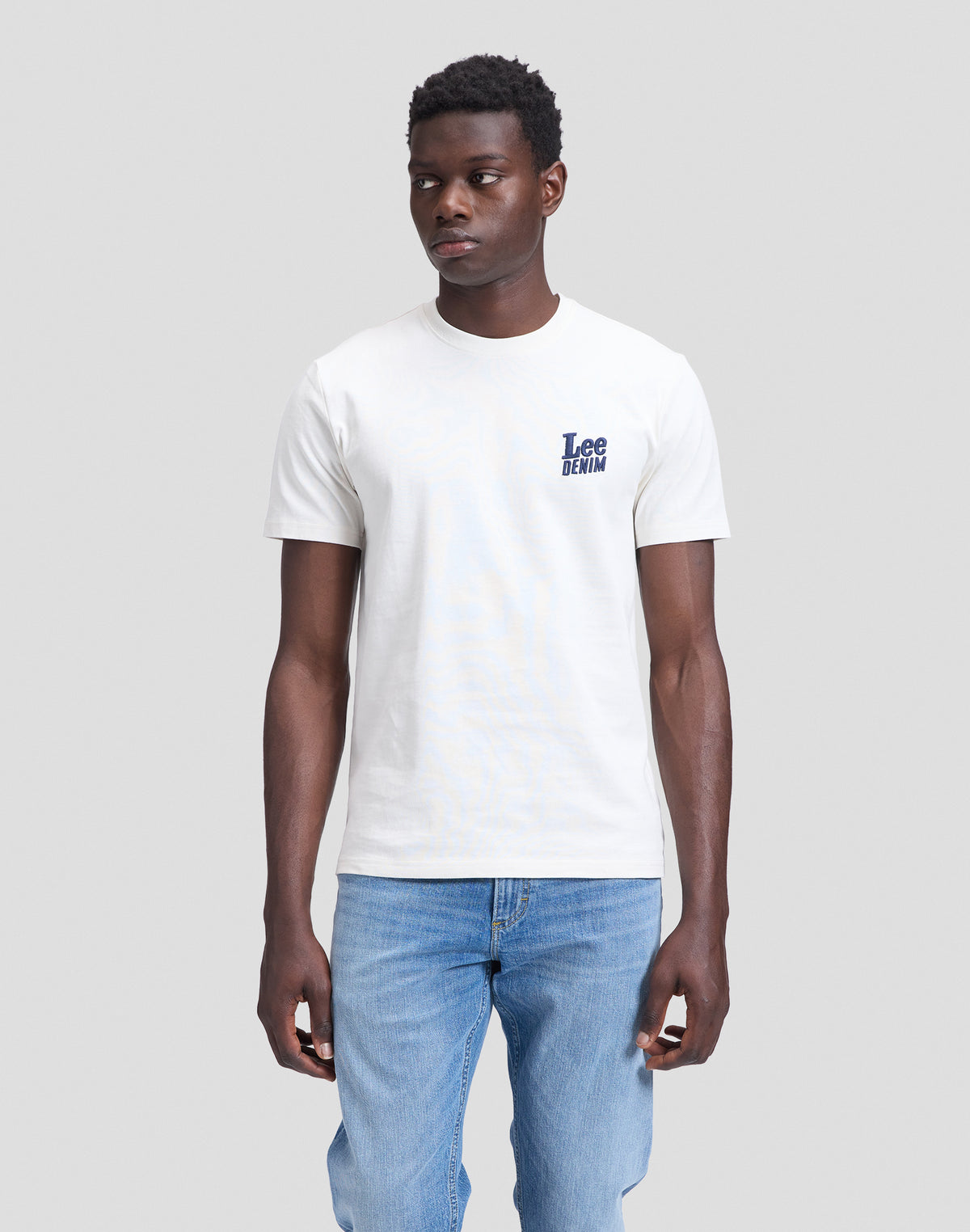 T-Shirt Lee Denim in Ecru T-Shirts Lee