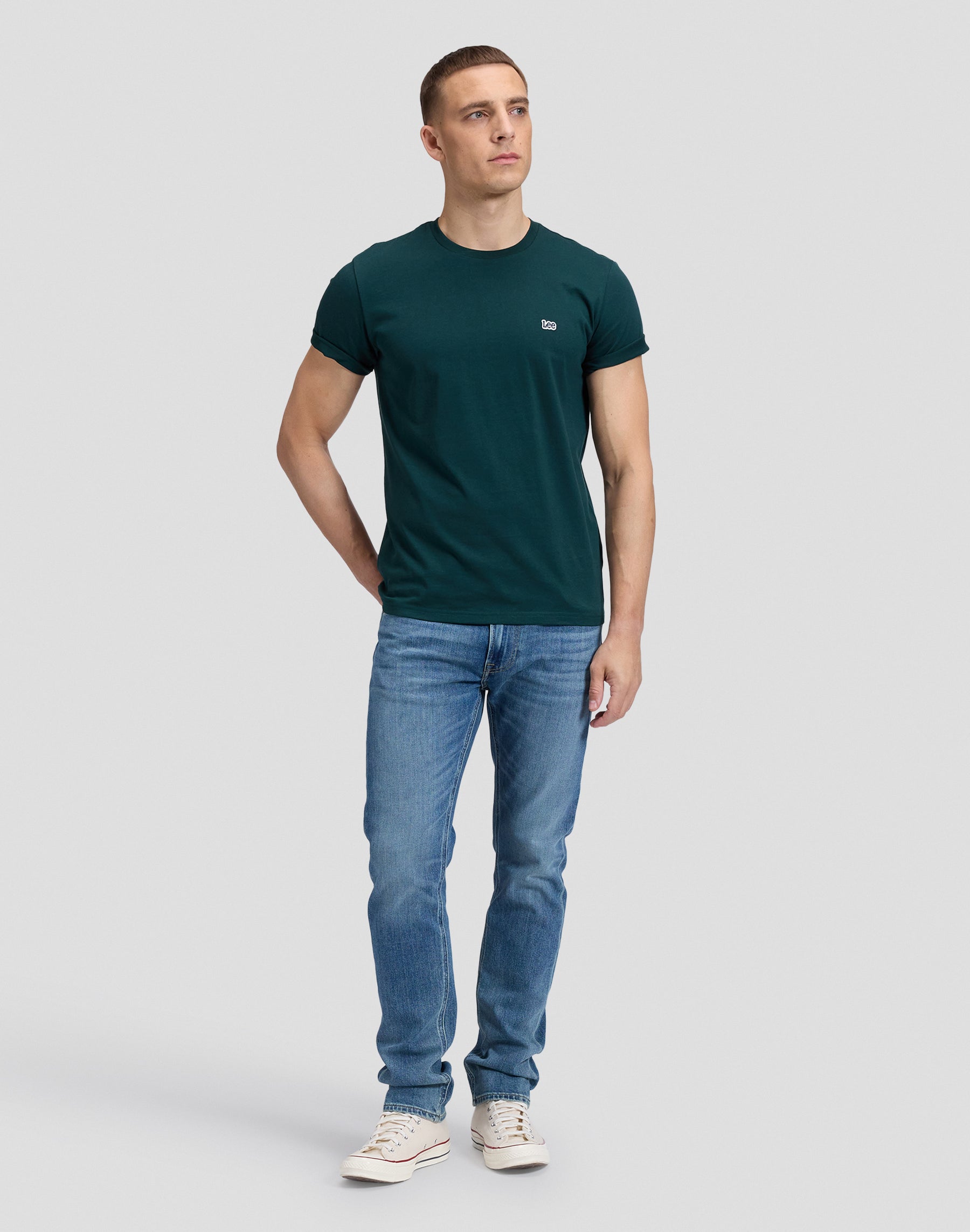 T-Shirt Patch Logo in Ponderosa Pine T-Shirts Lee