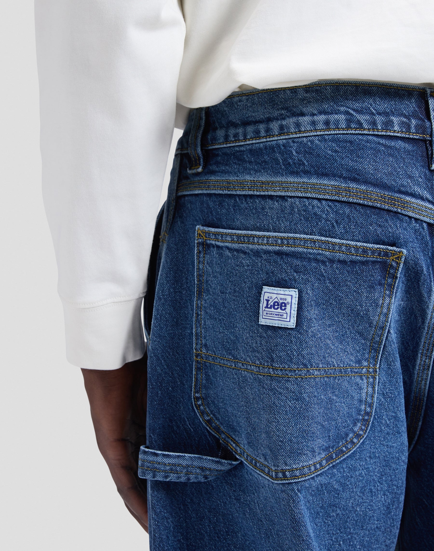 Jeans Workwear Carpenter Baggy in You Got Me Jeans Lee