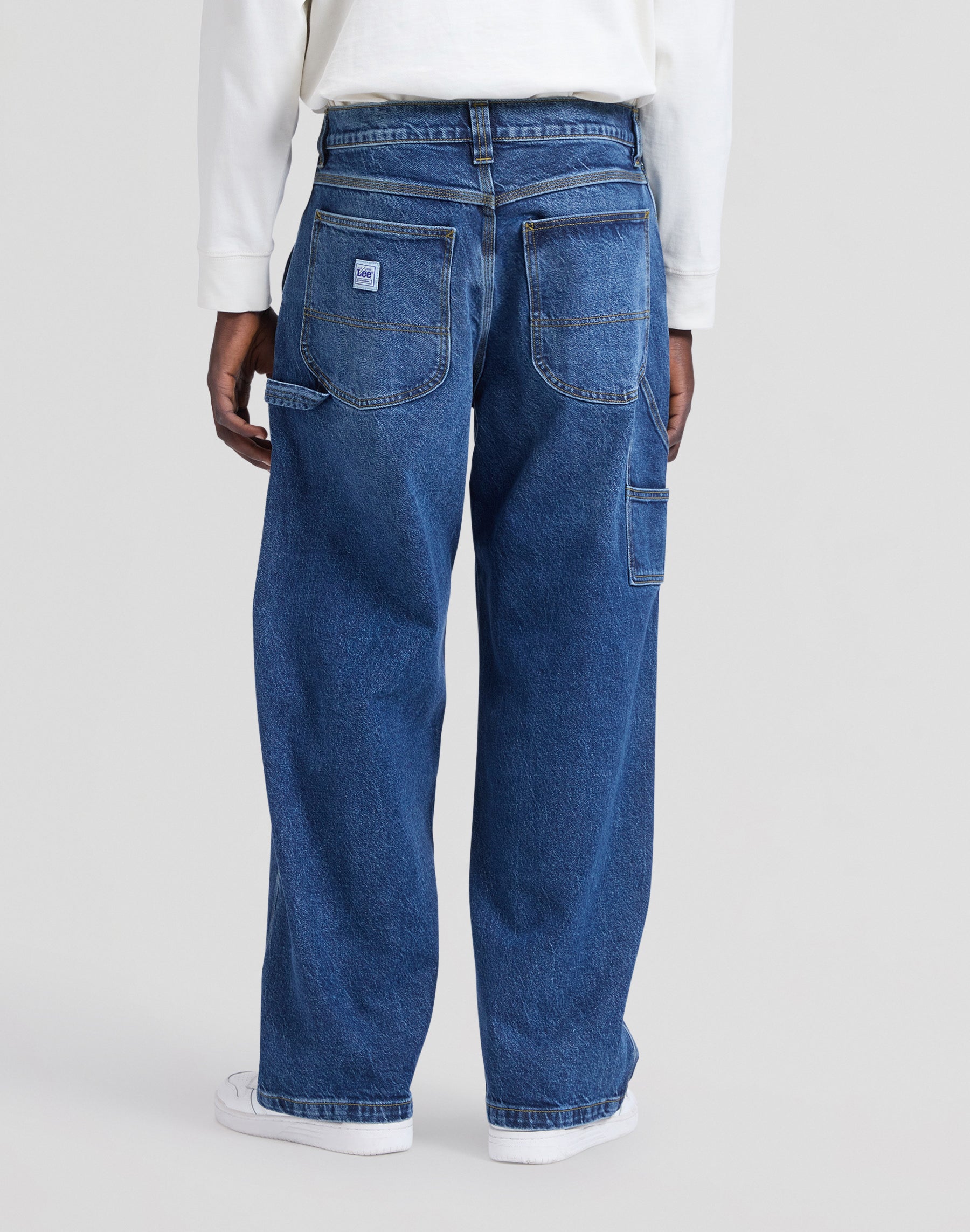 Jeans Workwear Carpenter Baggy in You Got Me Jeans Lee