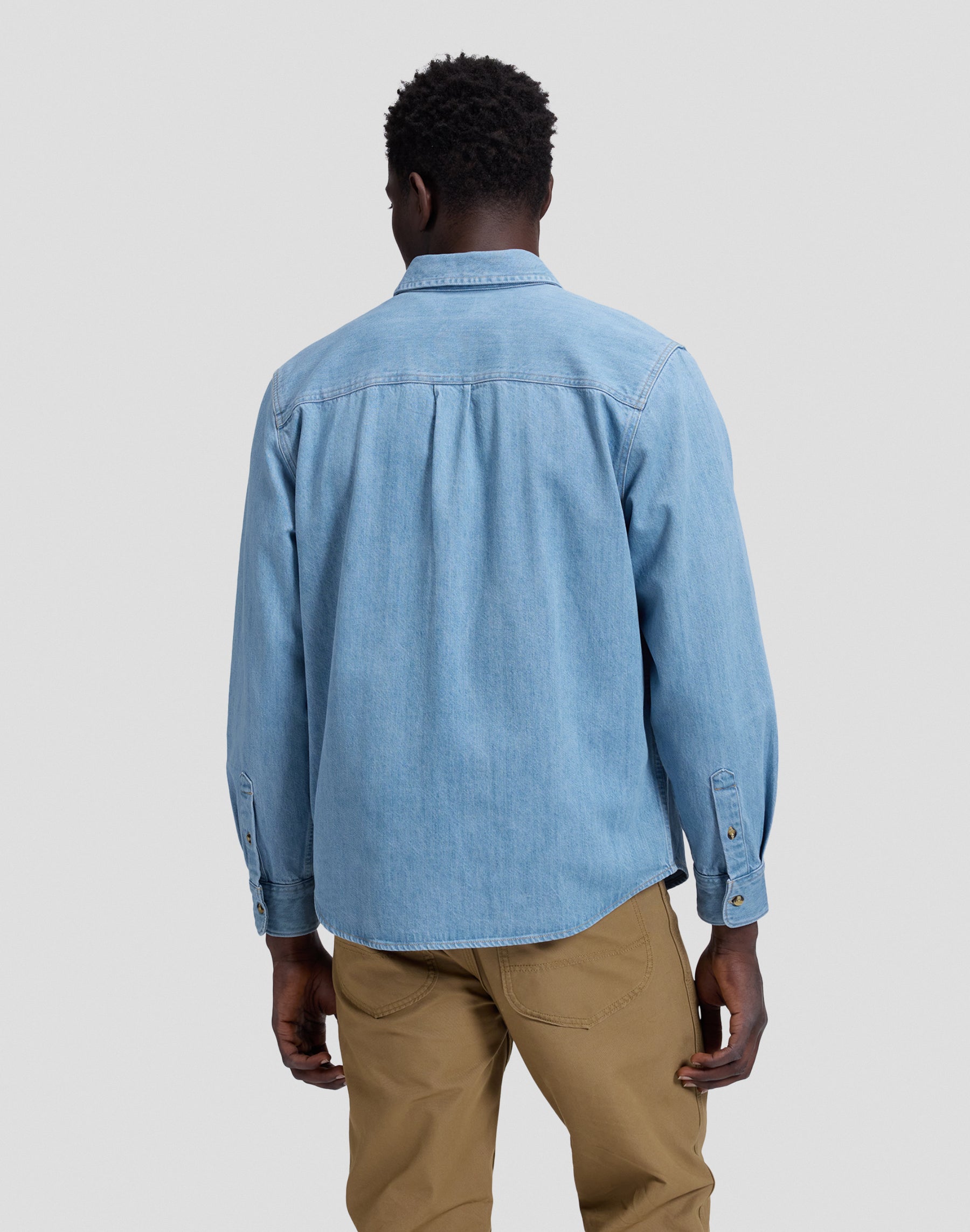 Jeanshemd Workwear Button Down in Just Me Hemden Lee