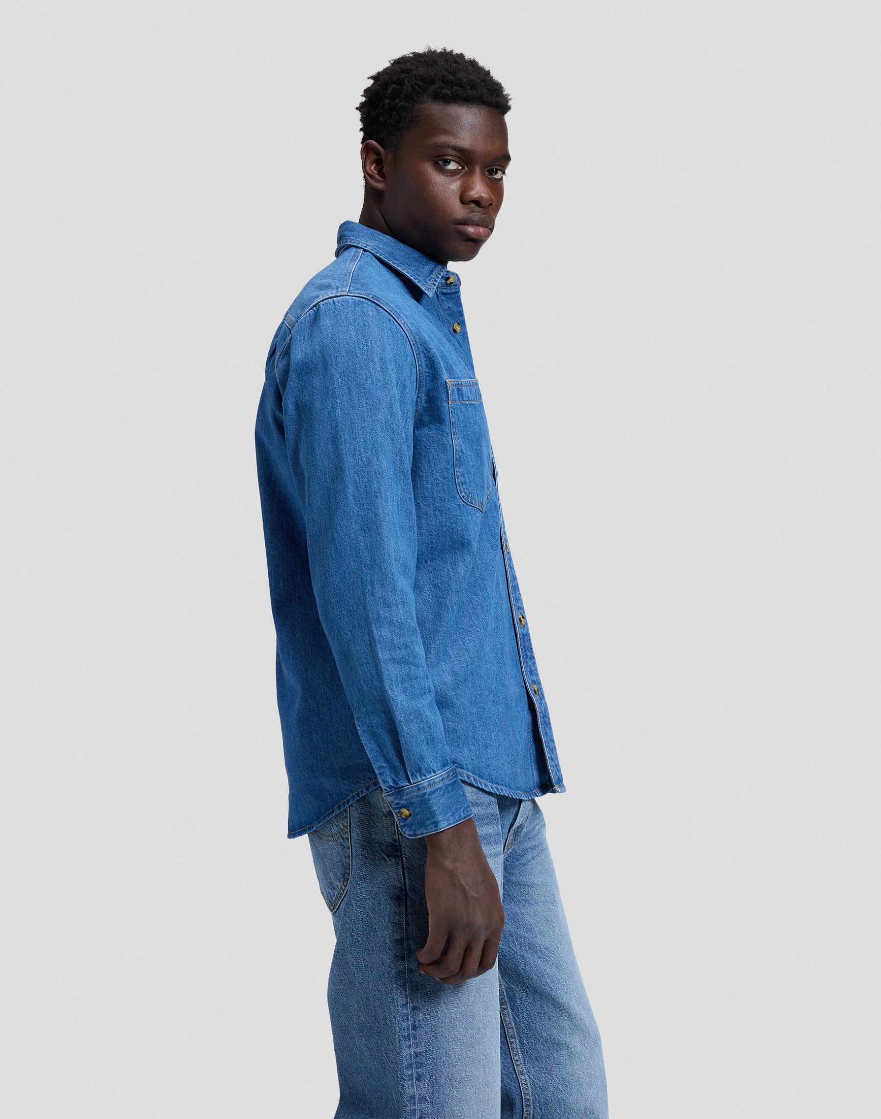 Jeanshemd Workwear 2.0 in Tradewinds Hemden Lee