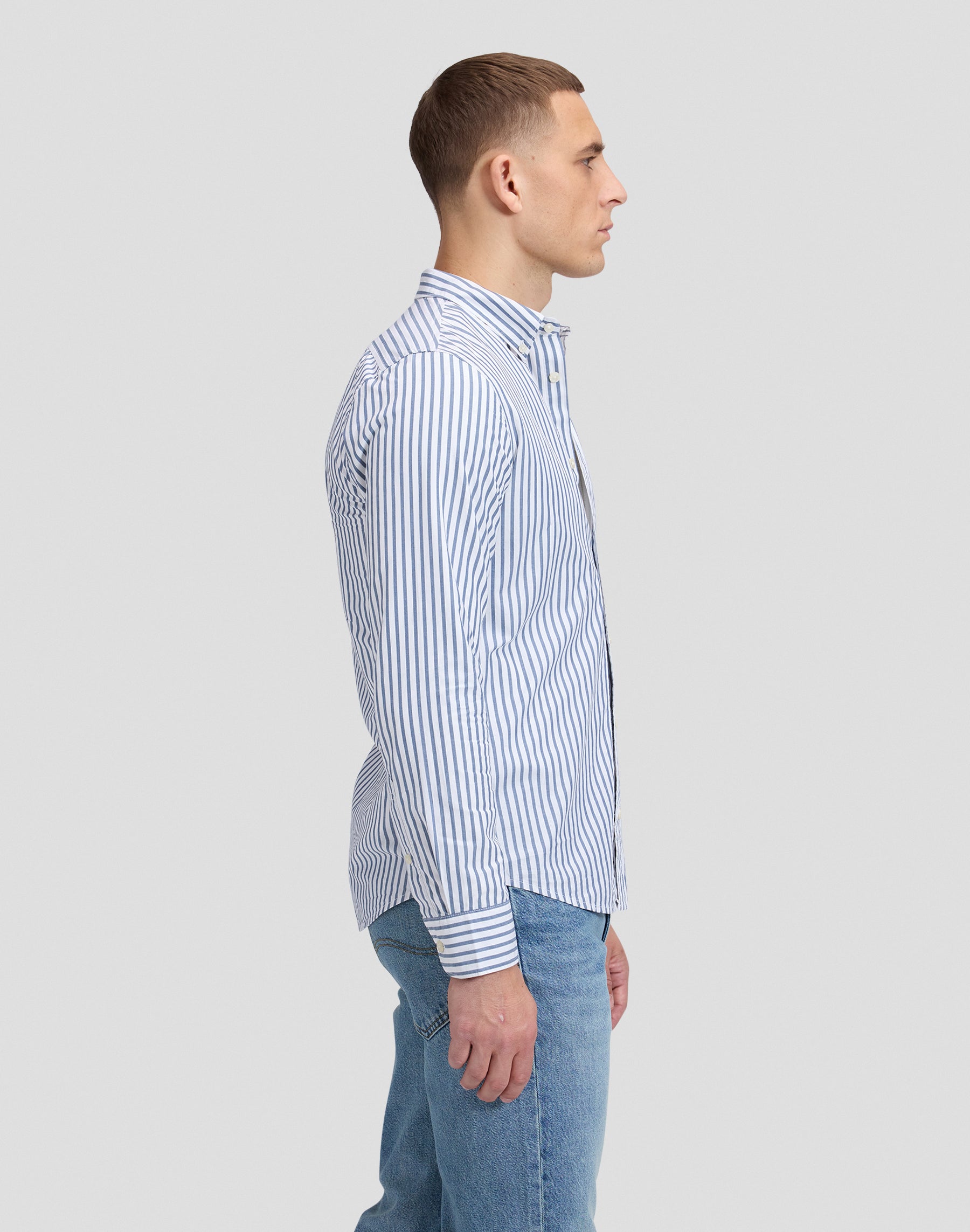 Hemd Lee Button Down in Bering Sea Hemden Lee