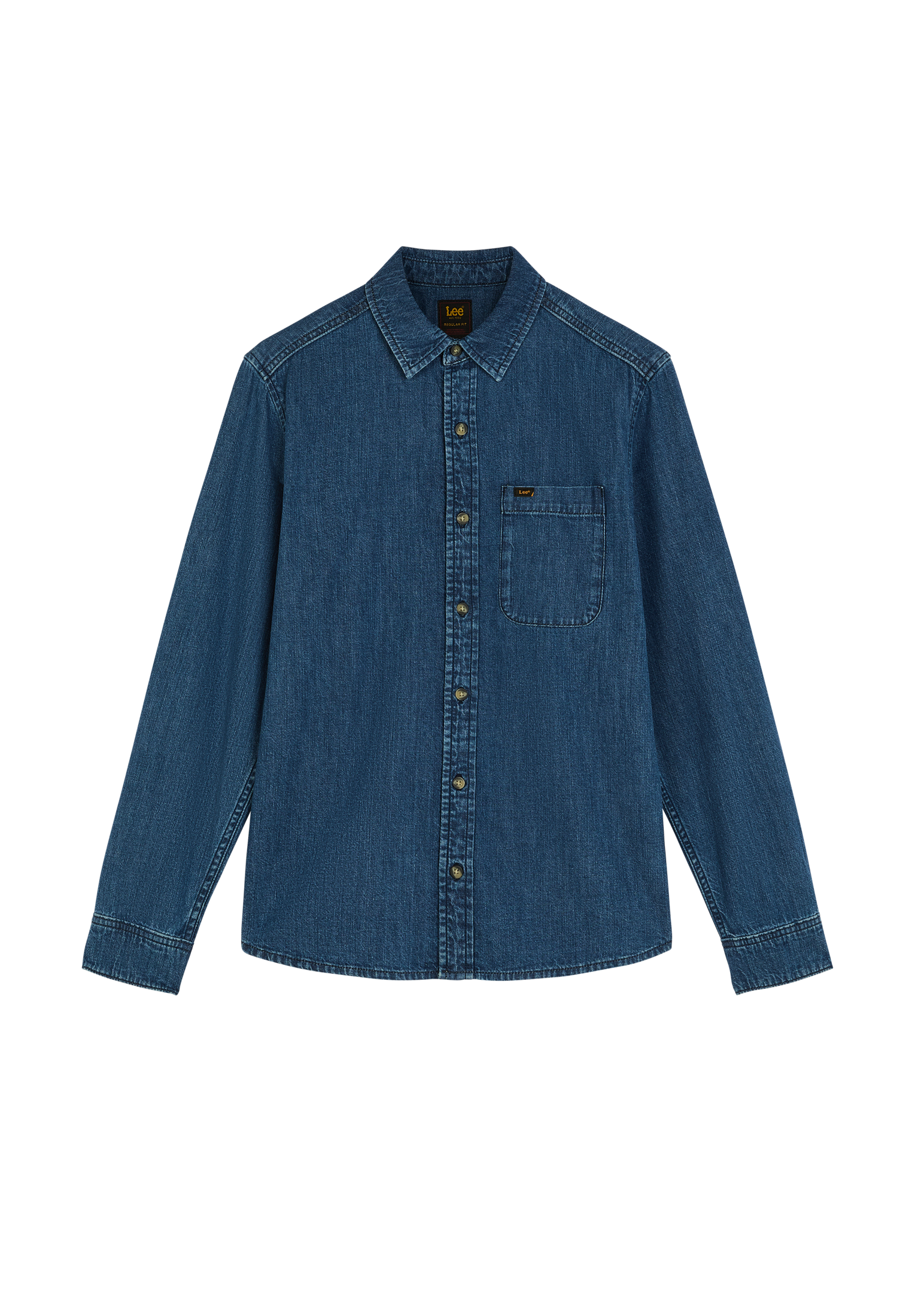 Hemd Leesure in Dress Blues Hemden Lee