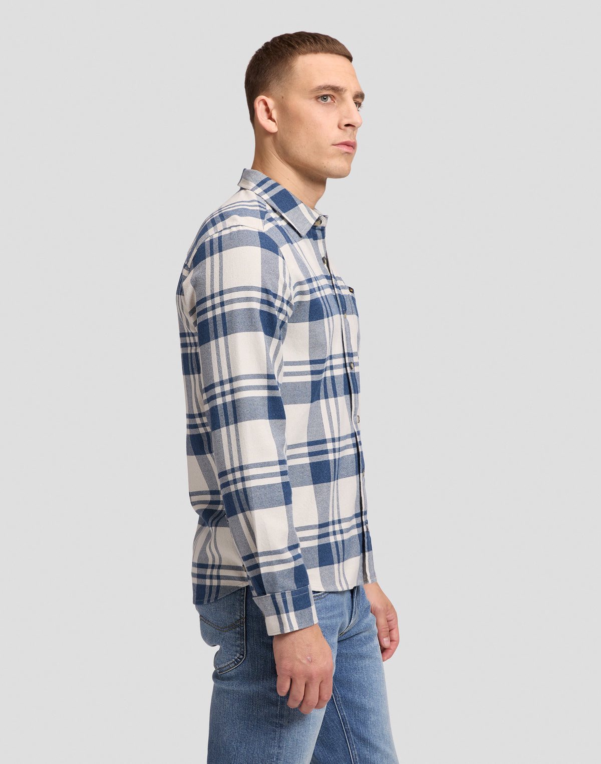 Hemd Leesure in Dress Blues Hemden Lee