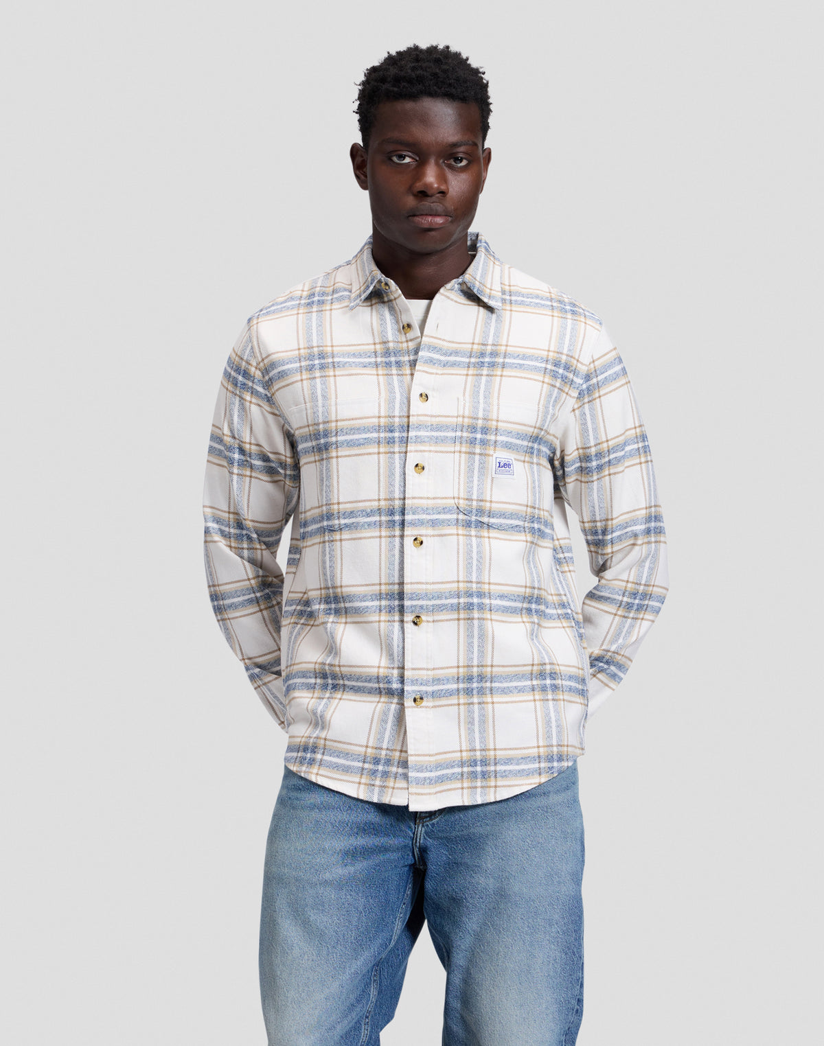 Hemd Workwear 2.0 in Ecru Hemden Lee