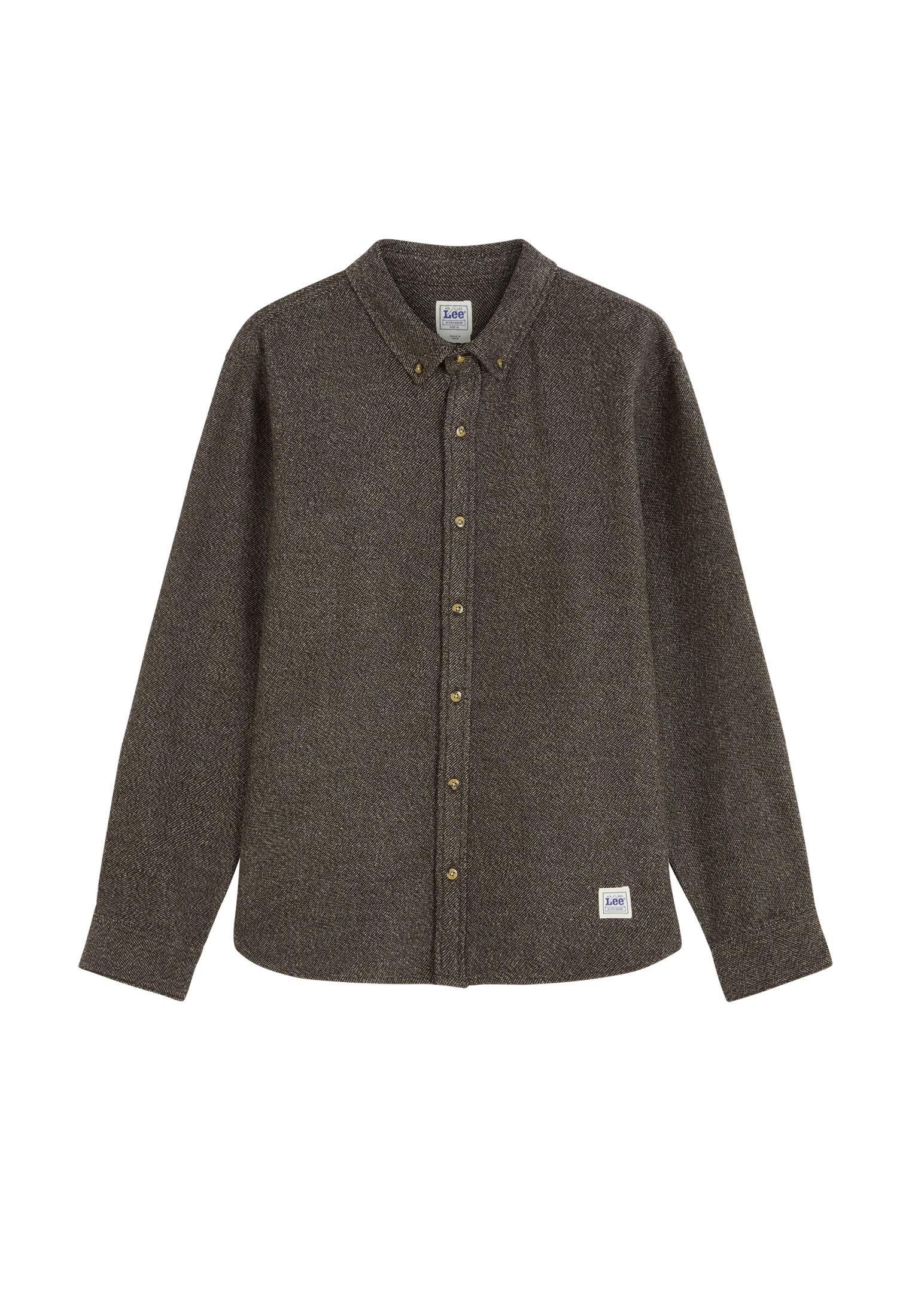 Hemd Workwear Button Down in Chocolate Torte Hemden Lee