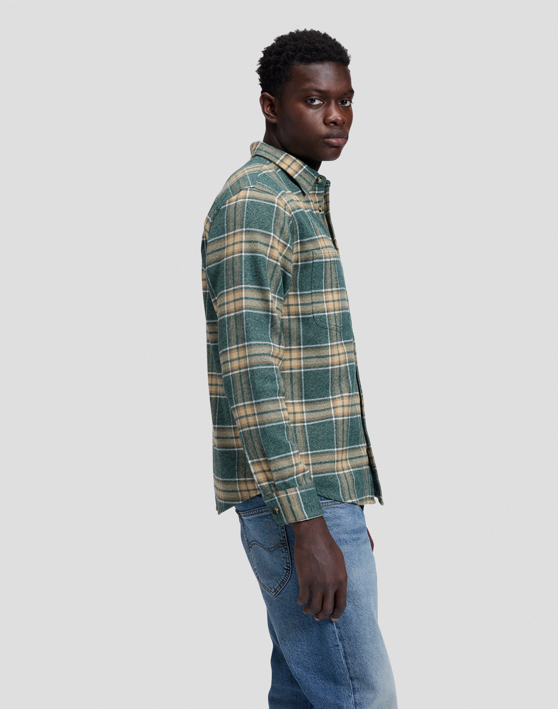 Hemd Workwear 2.0 in Ponderosa Pine Hemden Lee