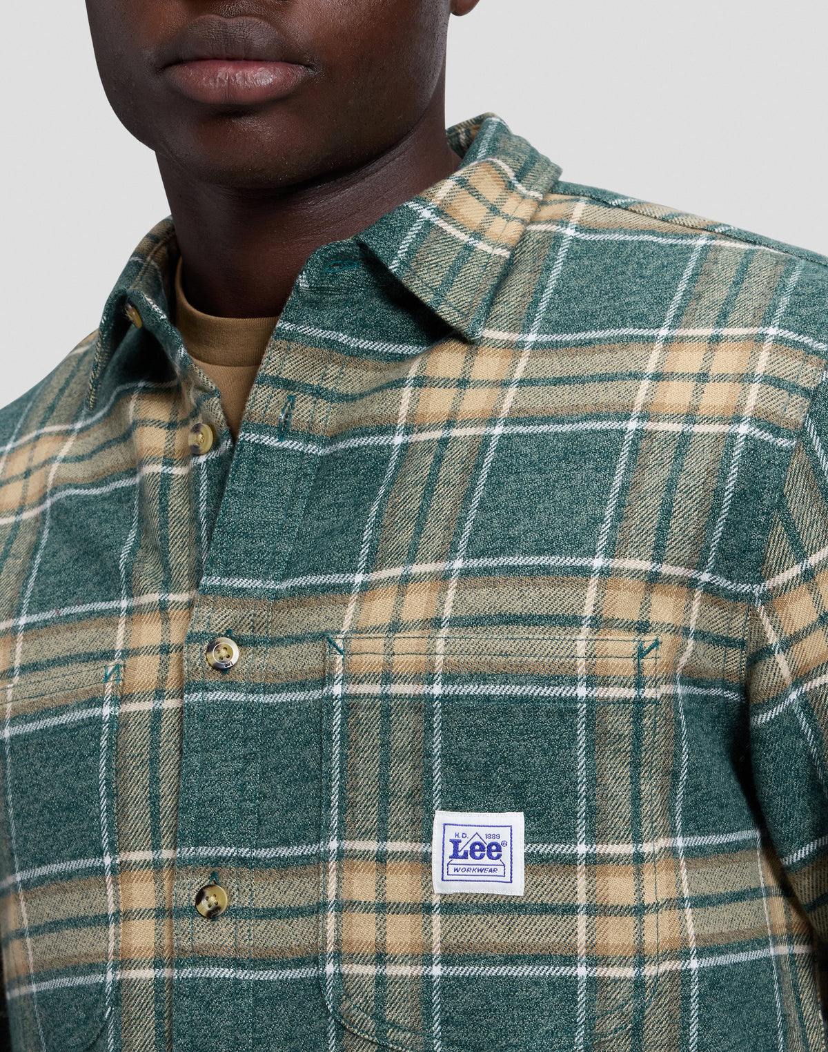 Hemd Workwear 2.0 in Ponderosa Pine Hemden Lee