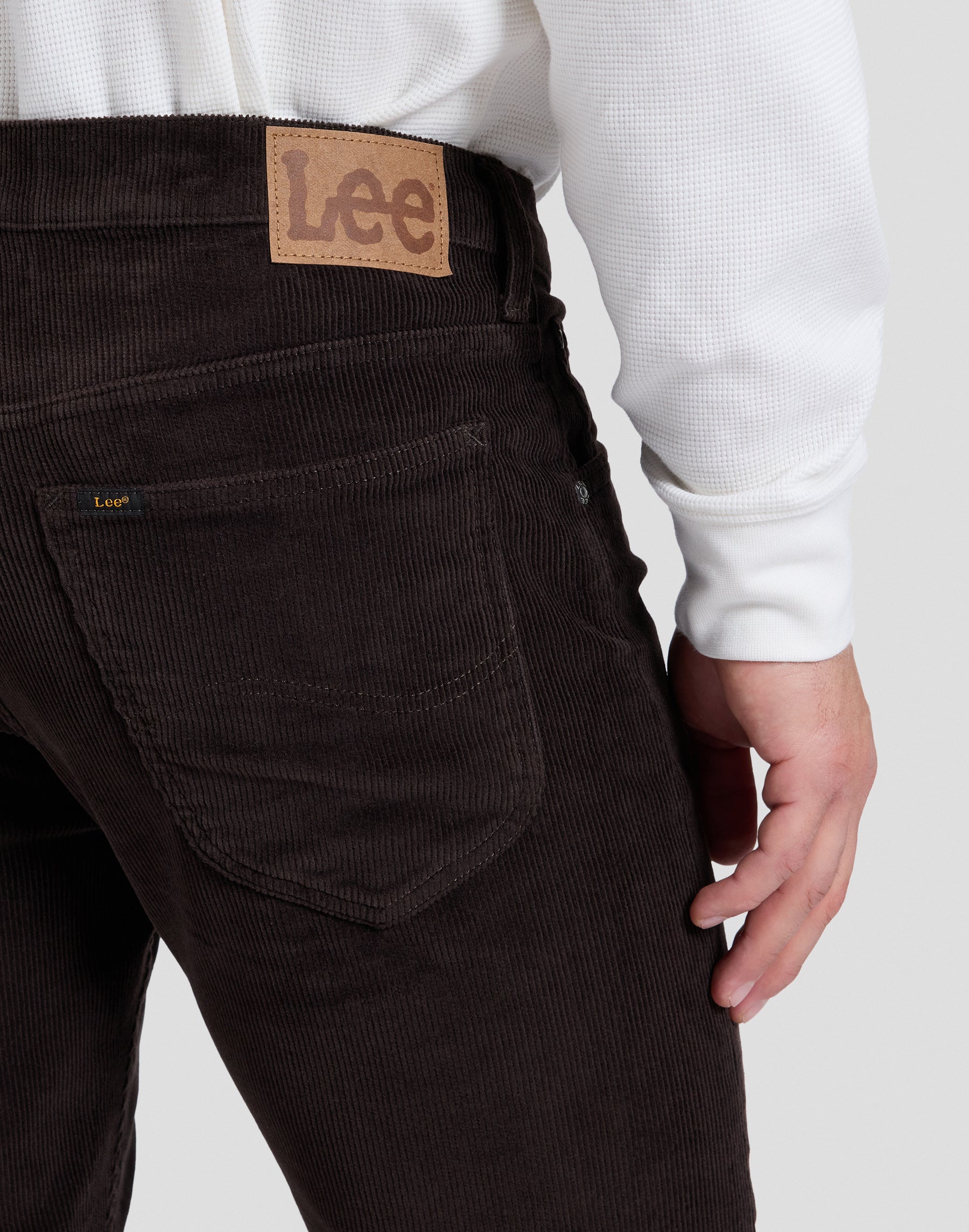 Cordhose Daren in Chocolate Torte Hosen Lee