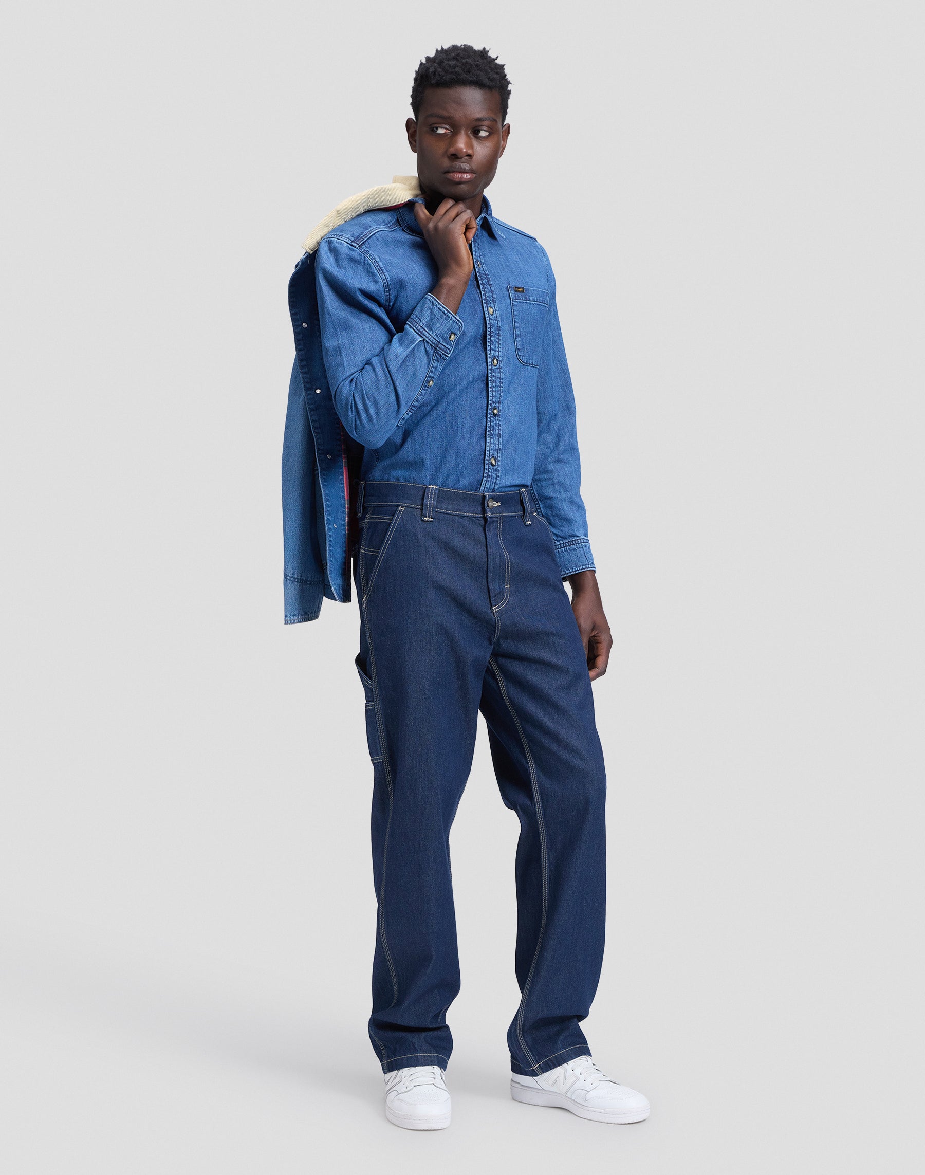 Jeans Workwear Carpenter in Rinse Jeans Lee