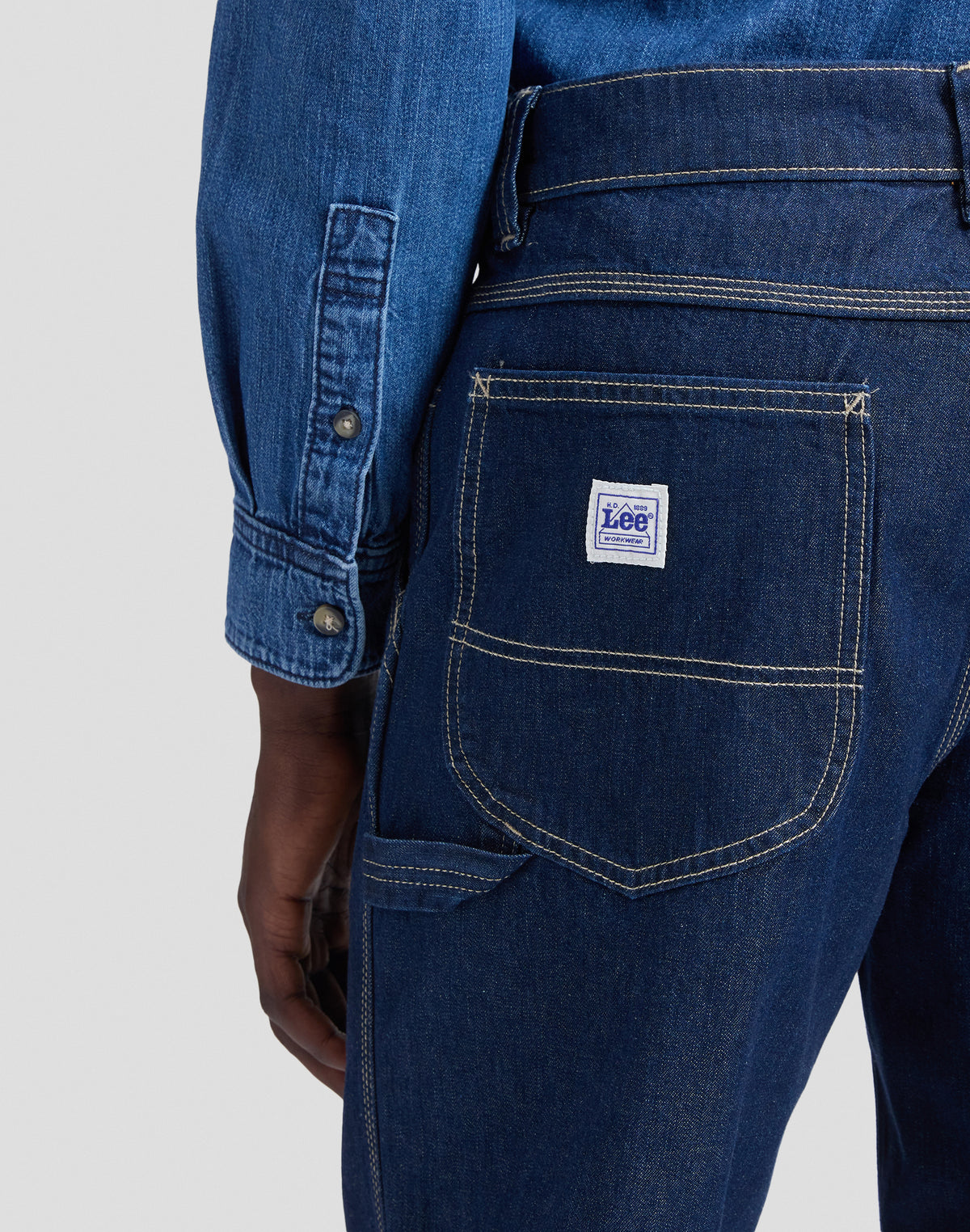 Jeans Workwear Carpenter in Rinse Jeans Lee