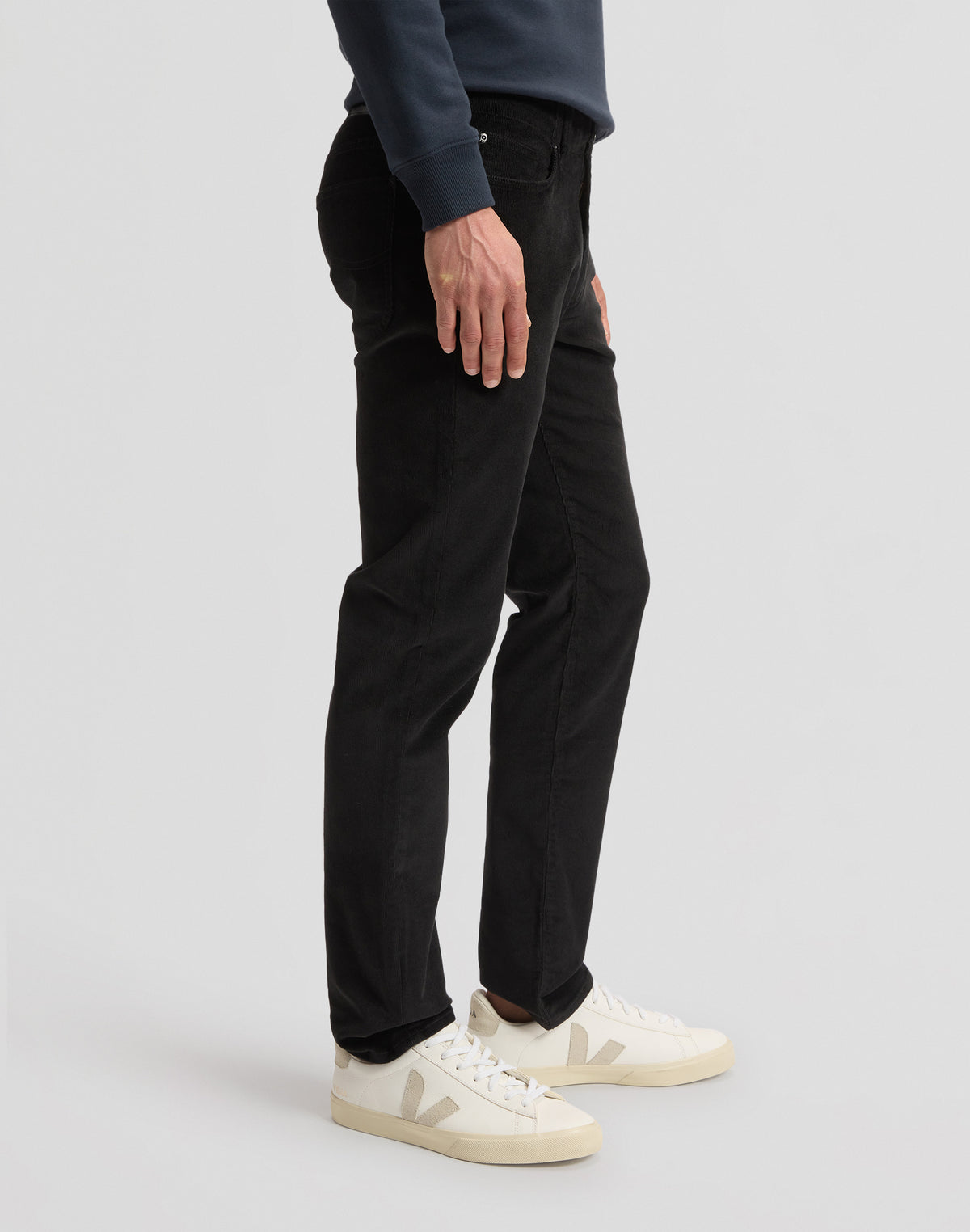 Cordhose Slim Fit Mvp in Black Hosen Lee