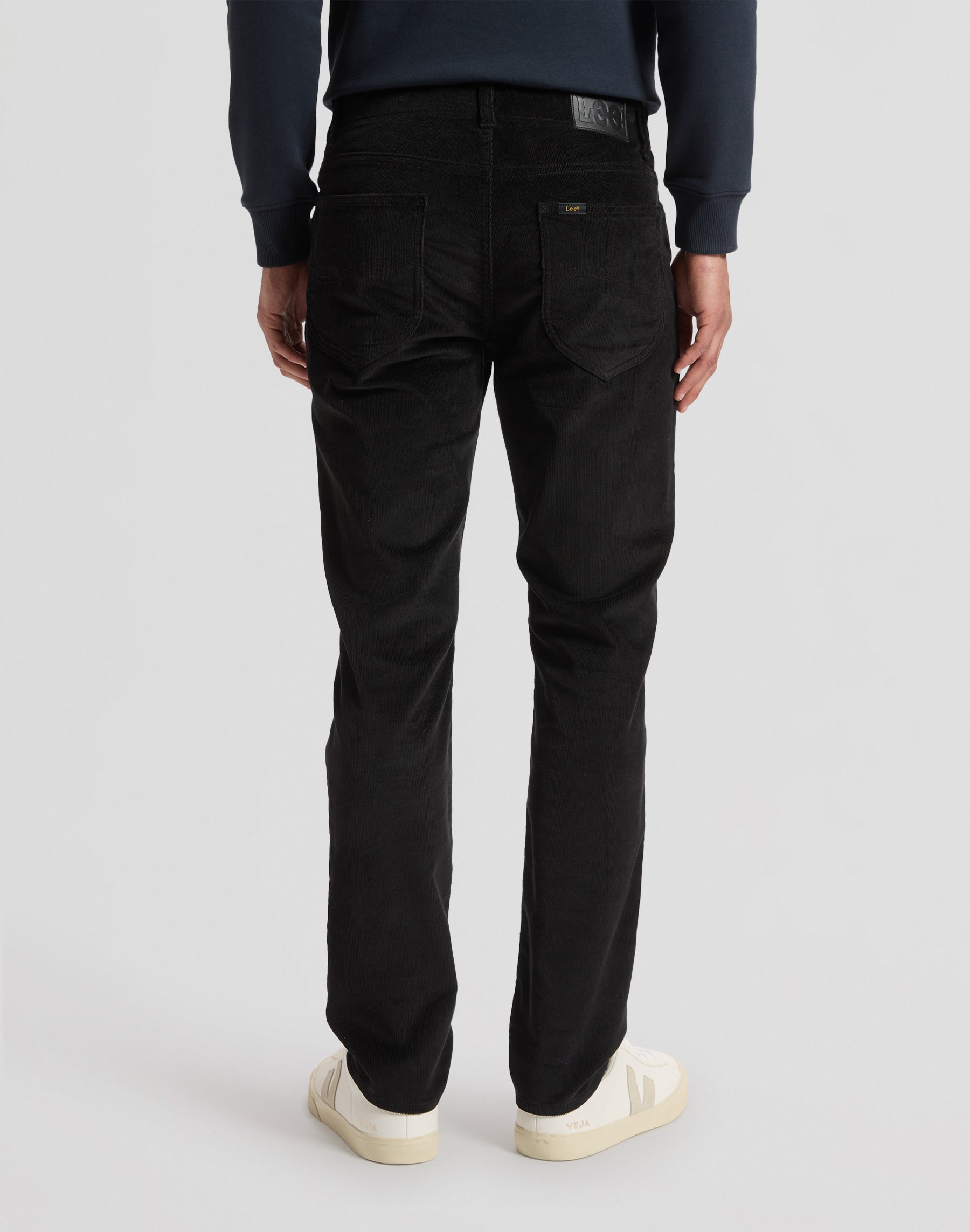 Cordhose Slim Fit Mvp in Black Hosen Lee