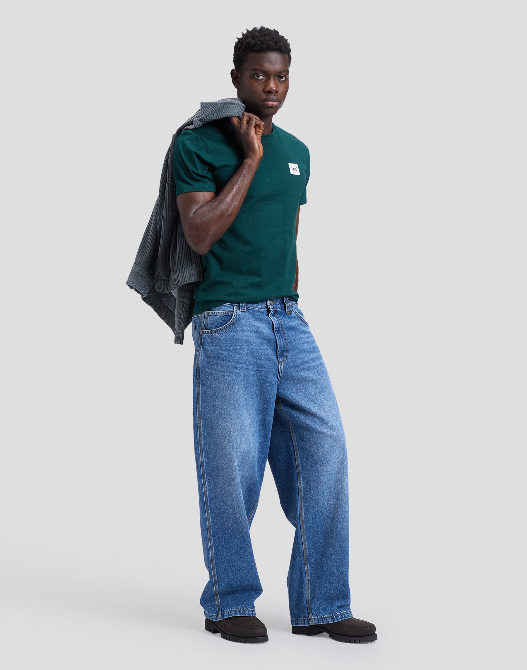 Jeans Workwear Super Baggy in Dark Funk Jeans Lee
