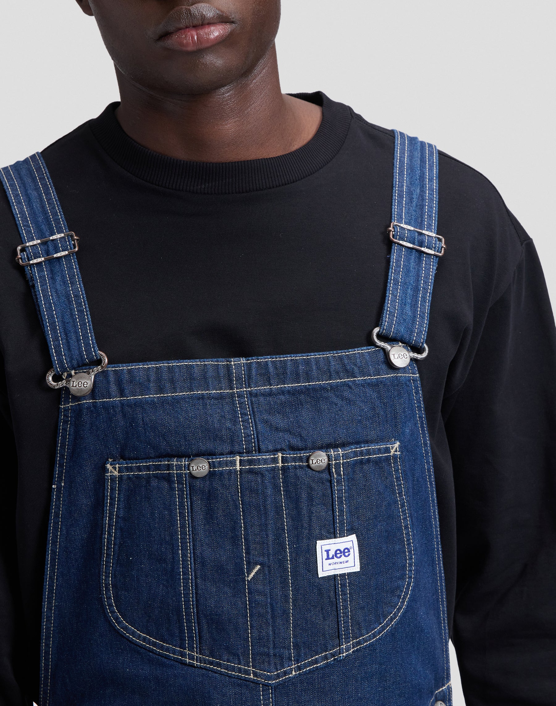 Latzhose Lee Bib in Rinse Overall Lee