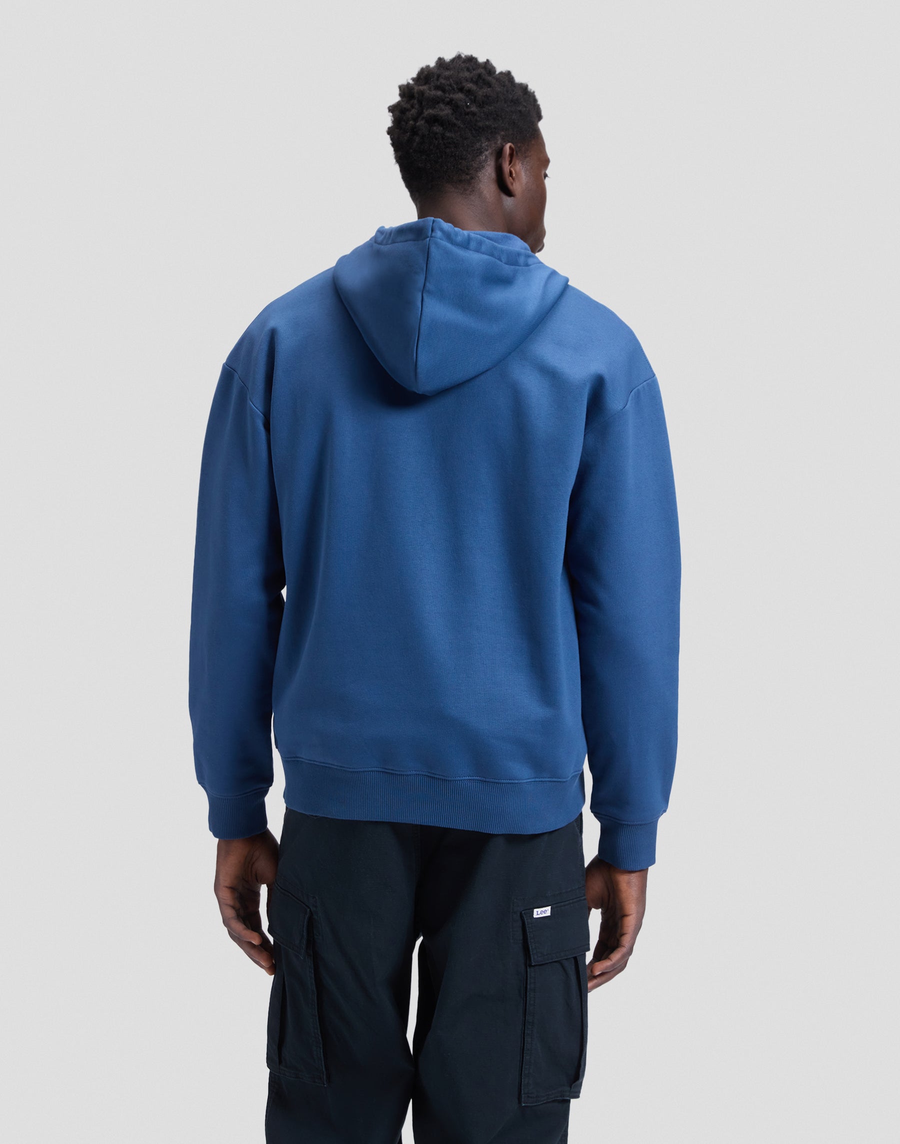 Sweatjacke Workwear in Insignia Blue Sweatjacken Lee