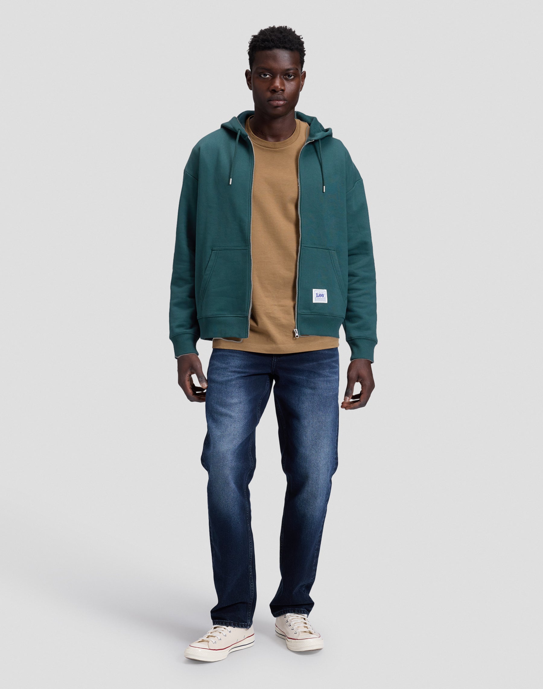 Sweatjacke Workwear in Ponderosa Pine Sweatjacken Lee