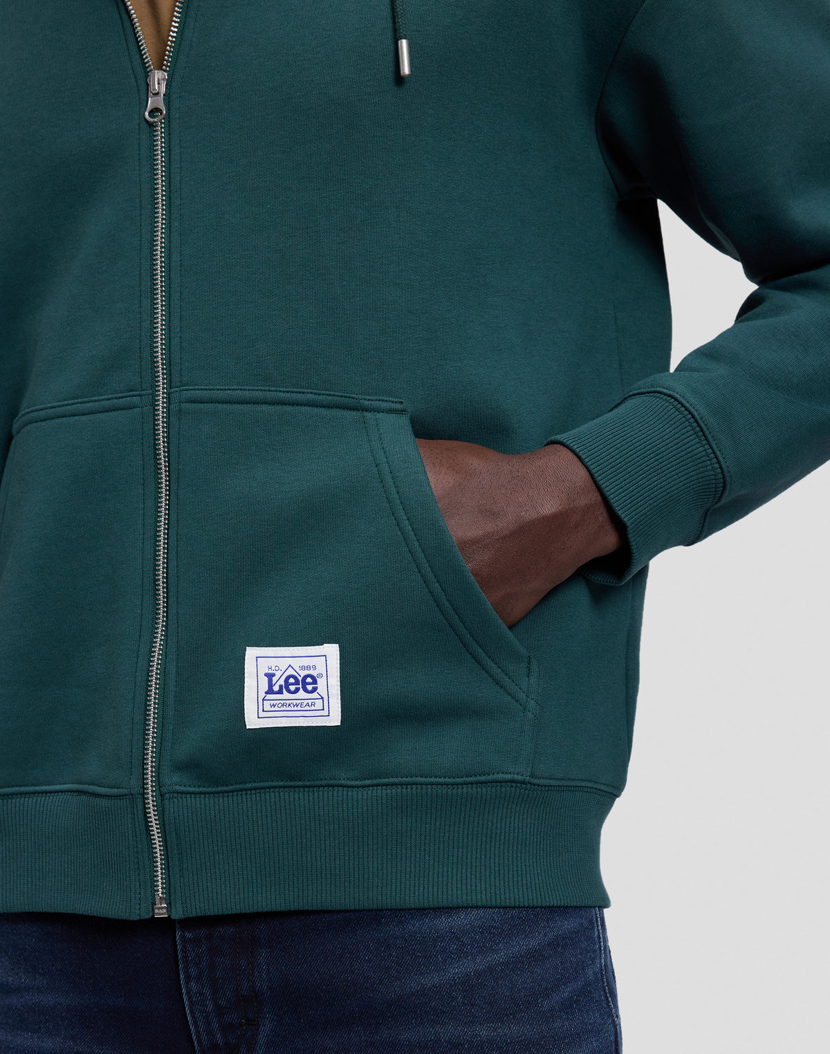 Sweatjacke Workwear in Ponderosa Pine Sweatjacken Lee