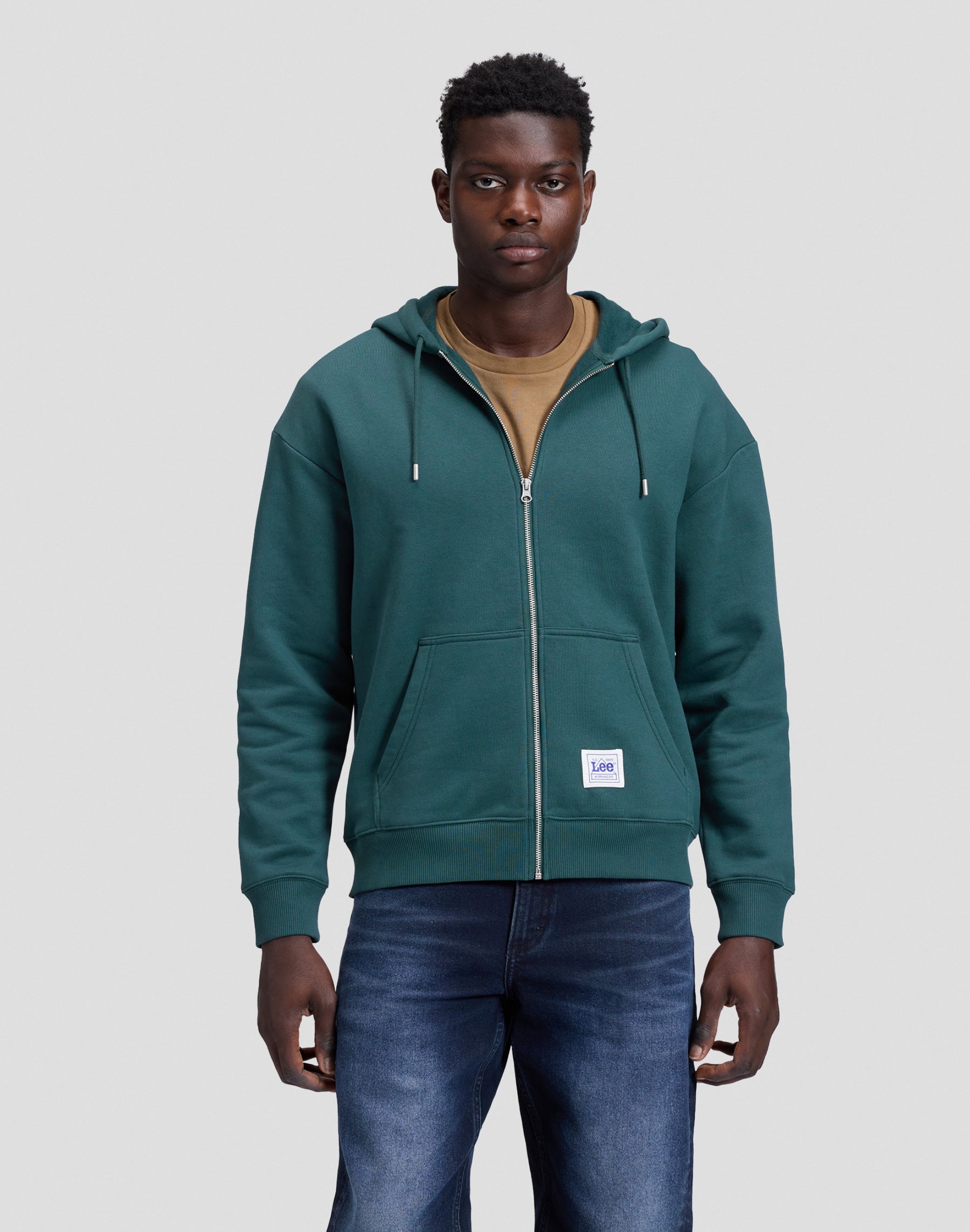 Sweatjacke Workwear in Ponderosa Pine Sweatjacken Lee