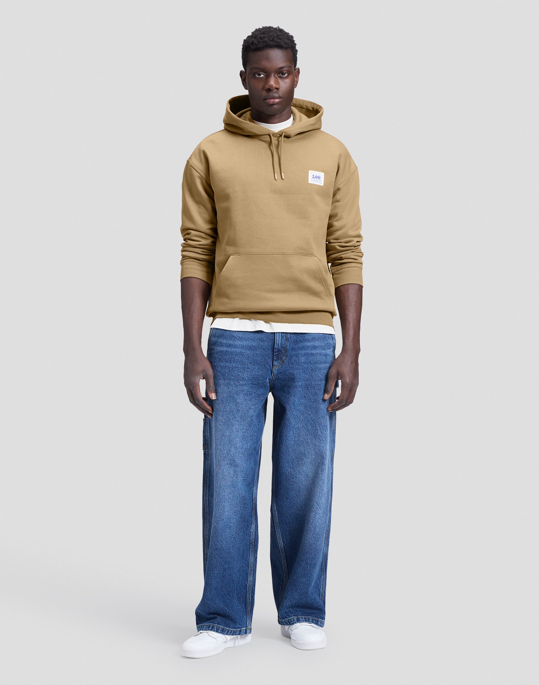 Kapuzenpullover Workwear in Dark Khaki Kapuzenpullover Lee