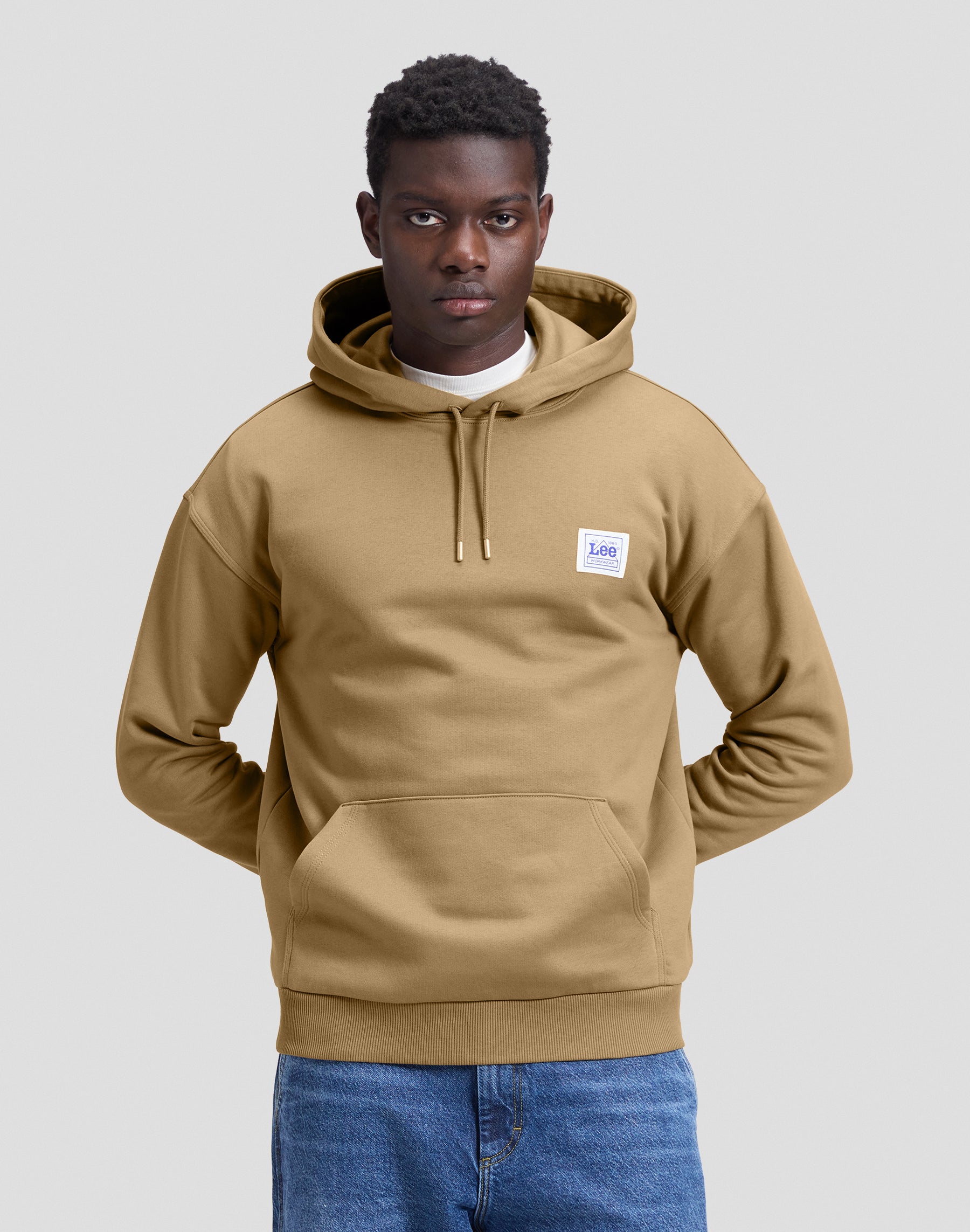 Kapuzenpullover Workwear in Dark Khaki Kapuzenpullover Lee