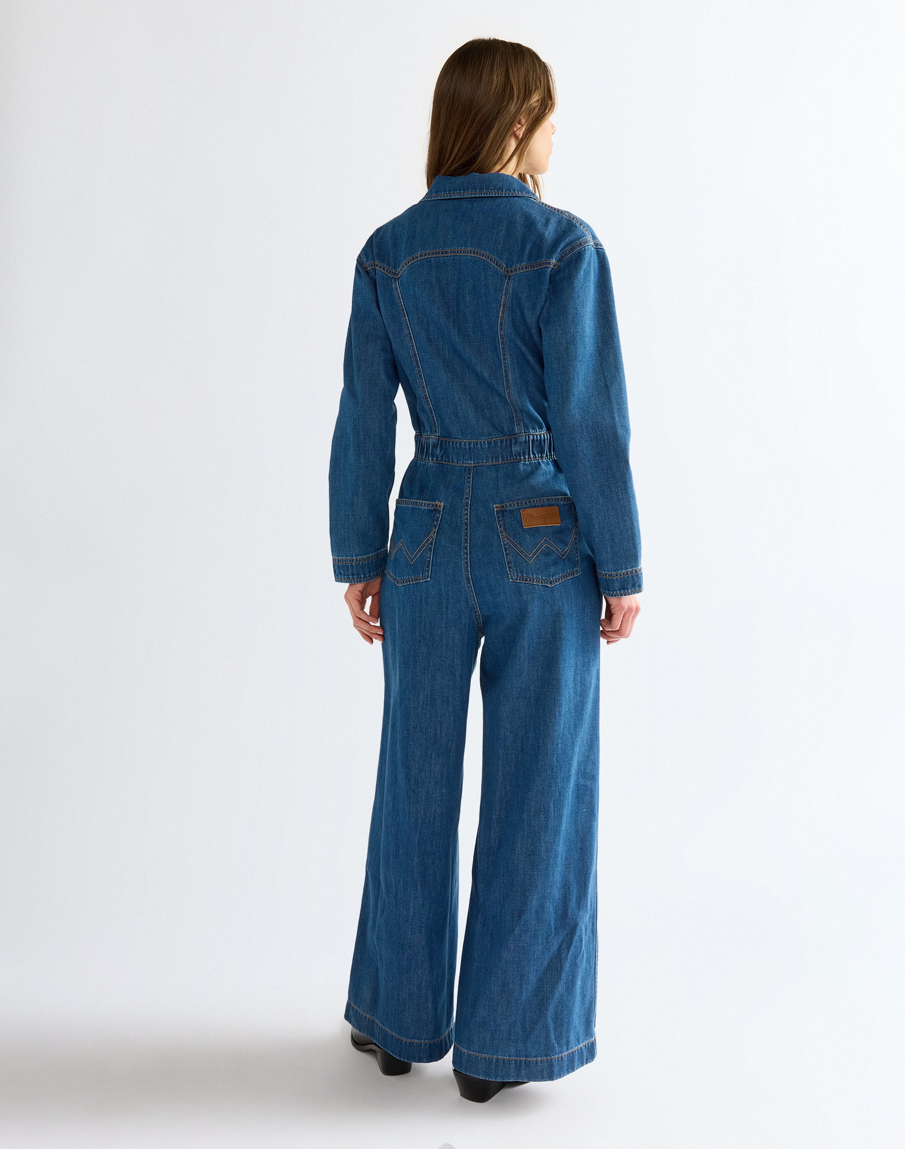 Overall Canyon Coverall in Denim Lagoon Overall Wrangler