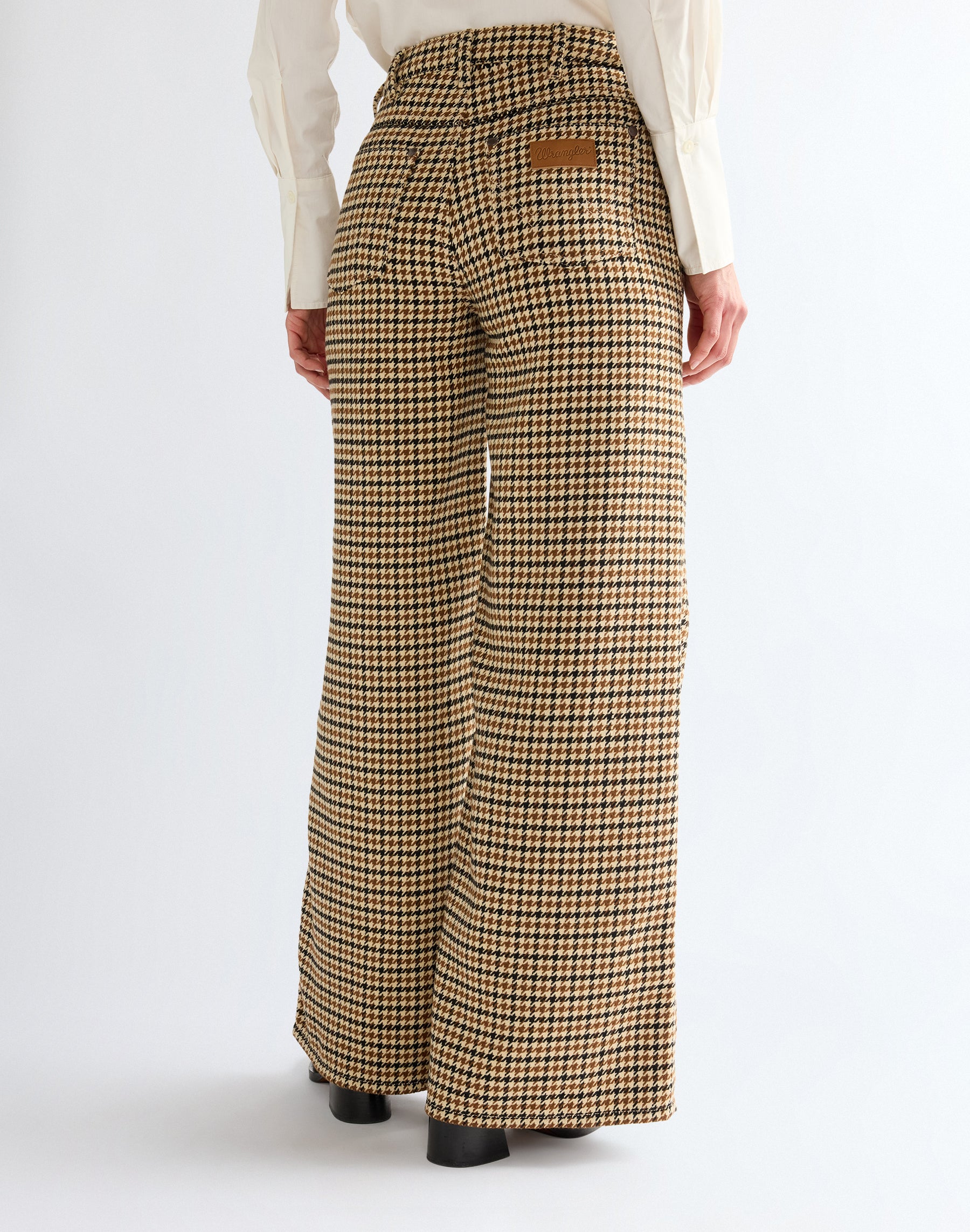 Stoffhose Canyon in Houndstooth Bison Hosen Wrangler