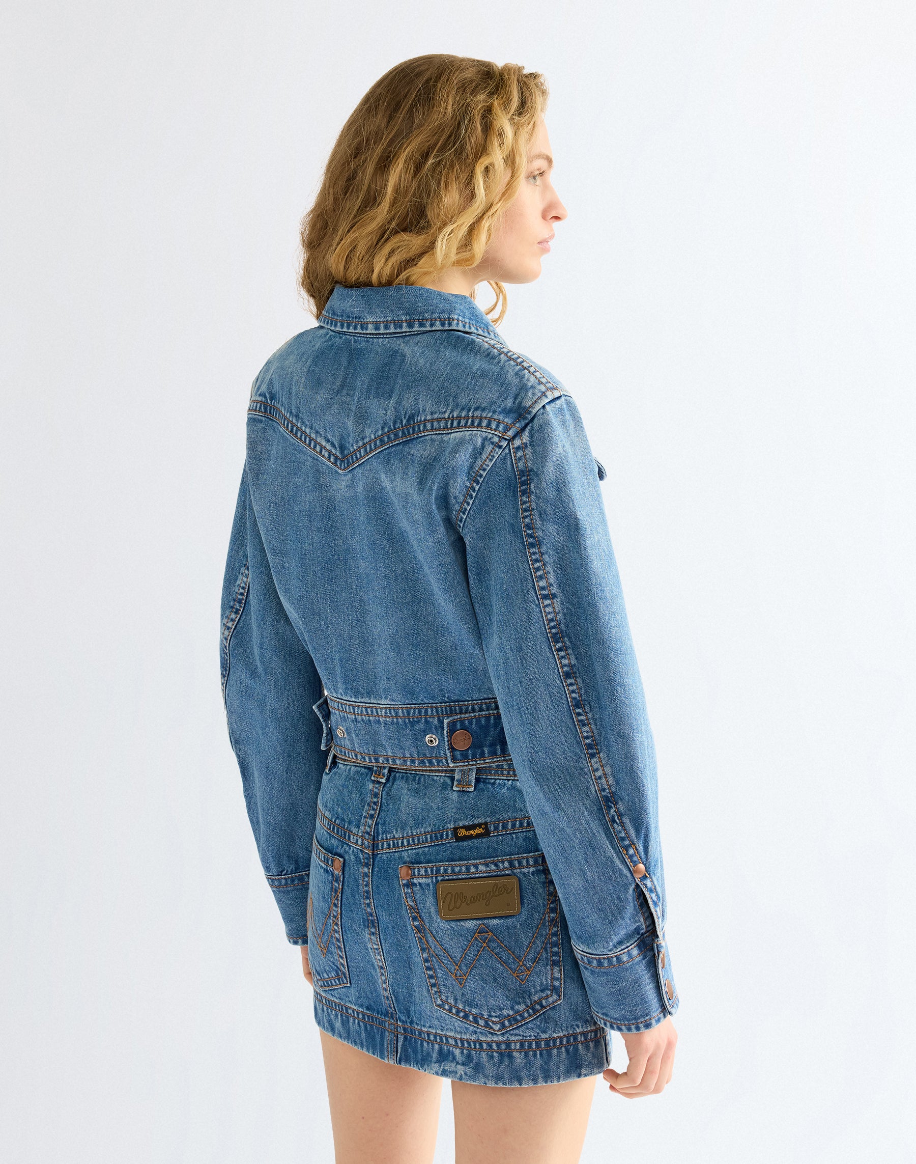 Jeansjacke Super in Cowboy Fade Jacken Wrangler