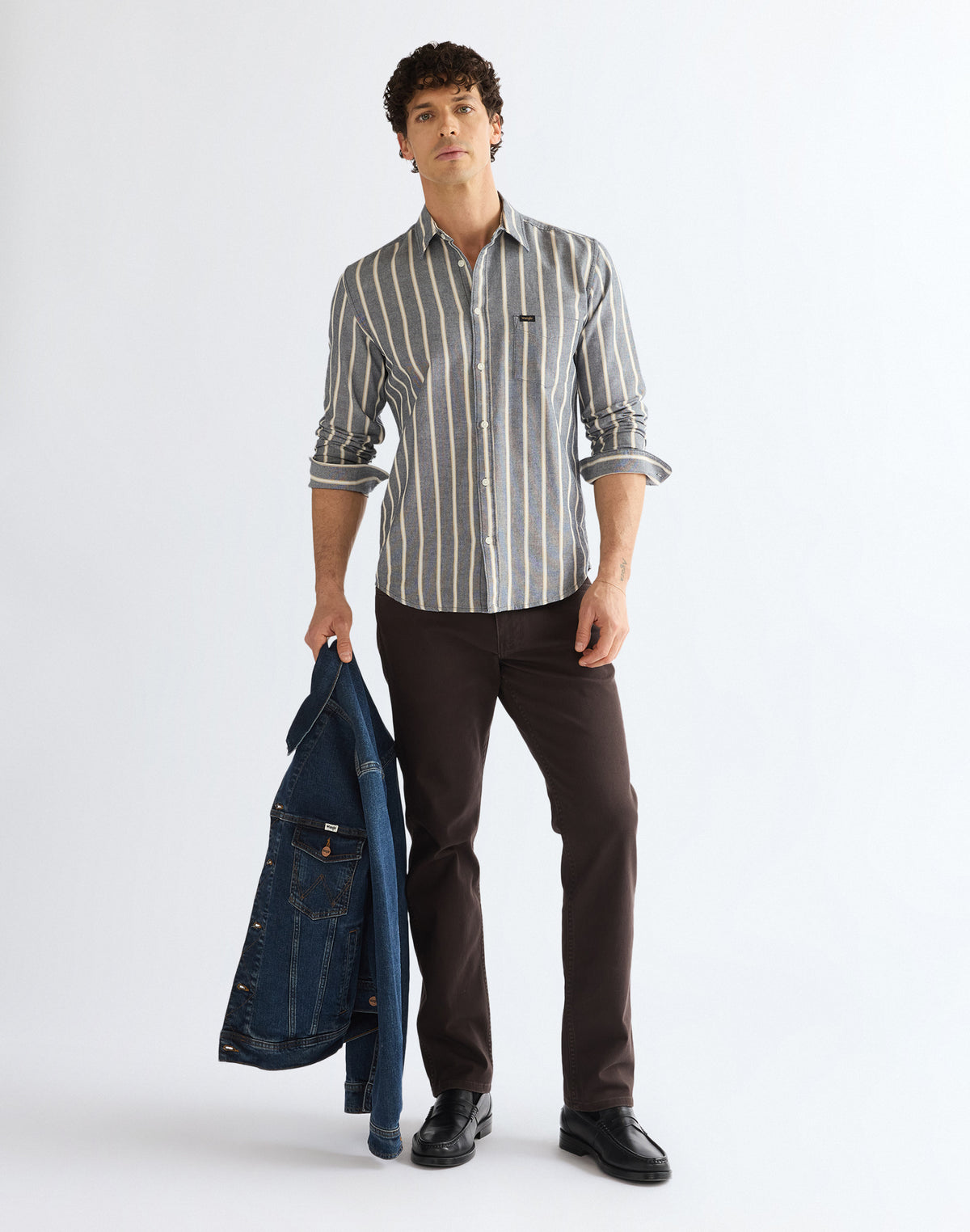 Hose Greensboro in Chocolate Torte Hosen Wrangler