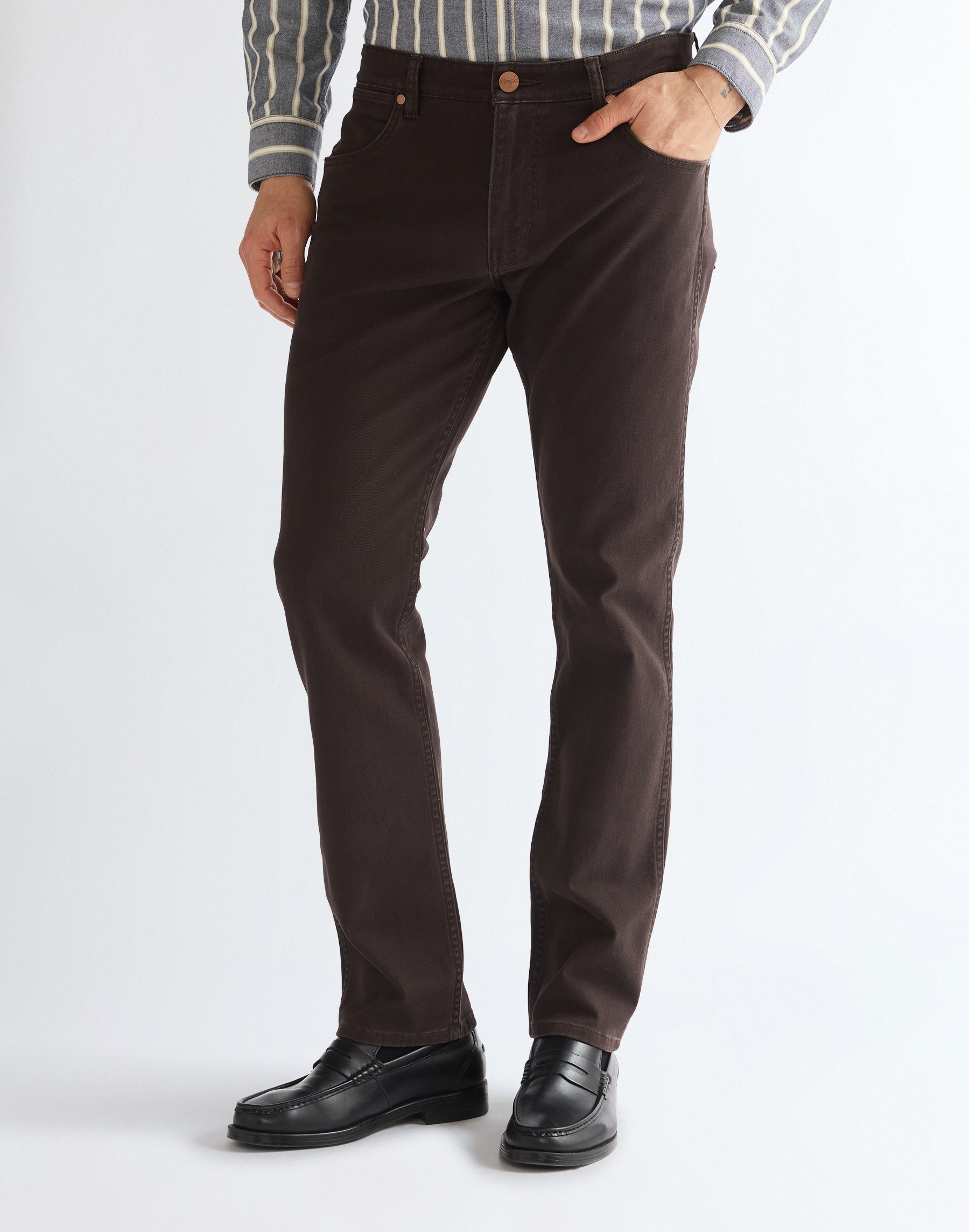 Hose Greensboro in Chocolate Torte Hosen Wrangler