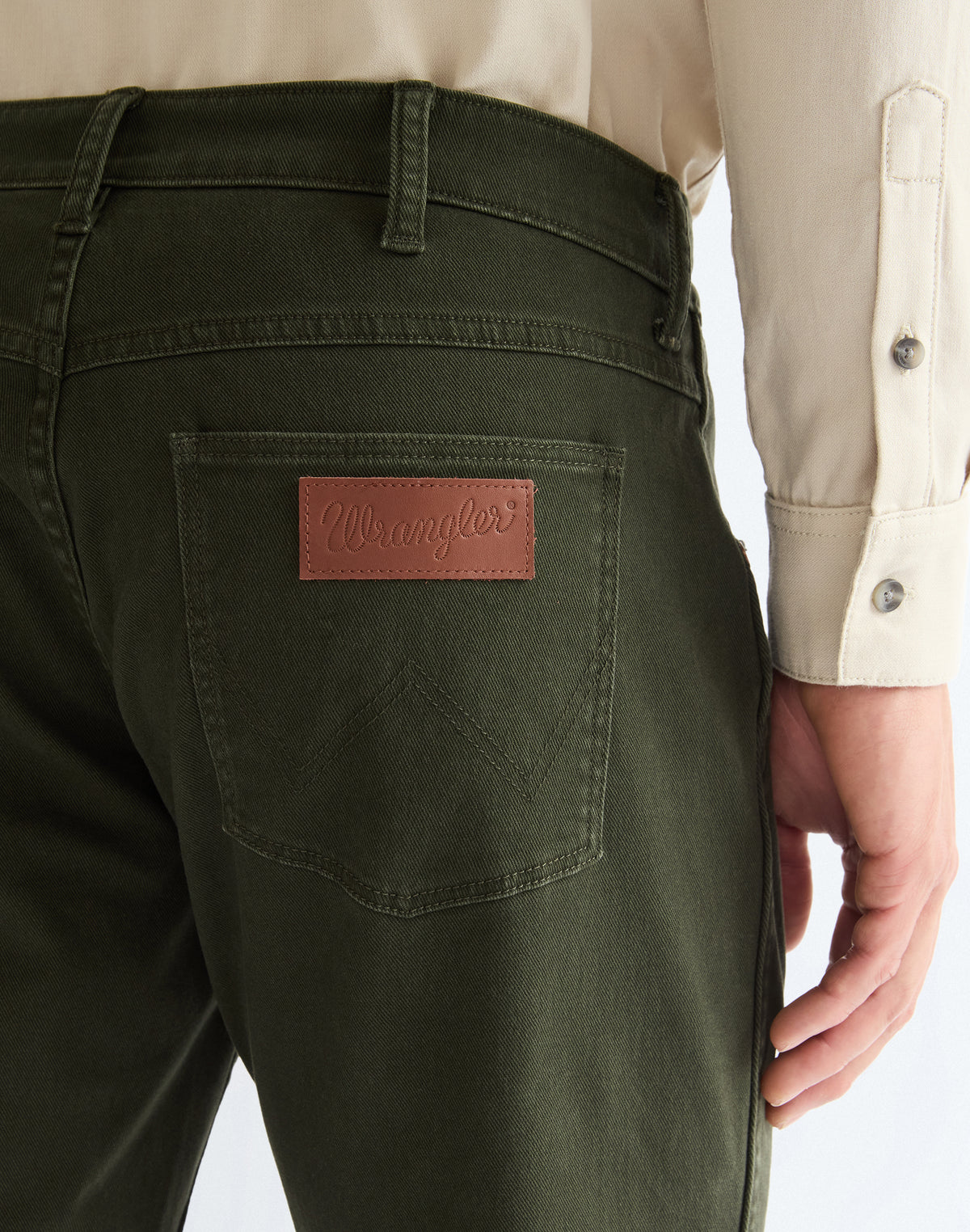 Hose Greensboro in Rosin Hosen Wrangler