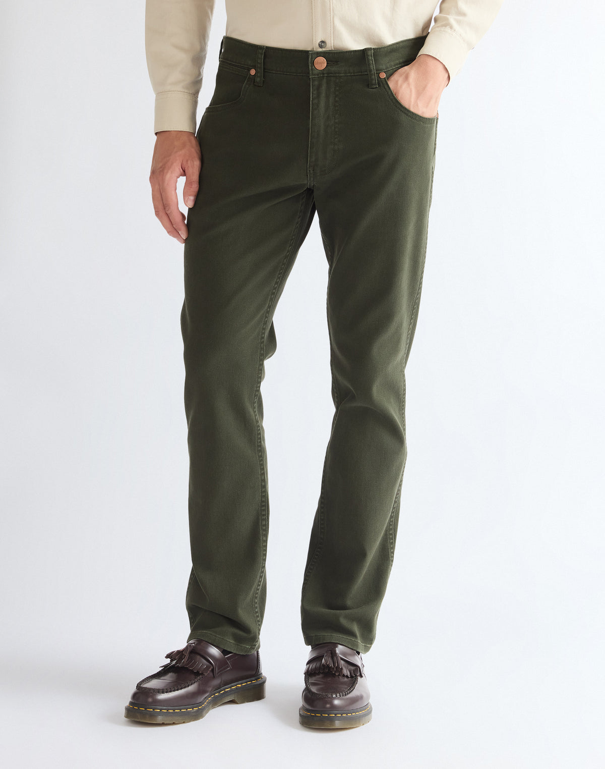 Hose Greensboro in Rosin Hosen Wrangler