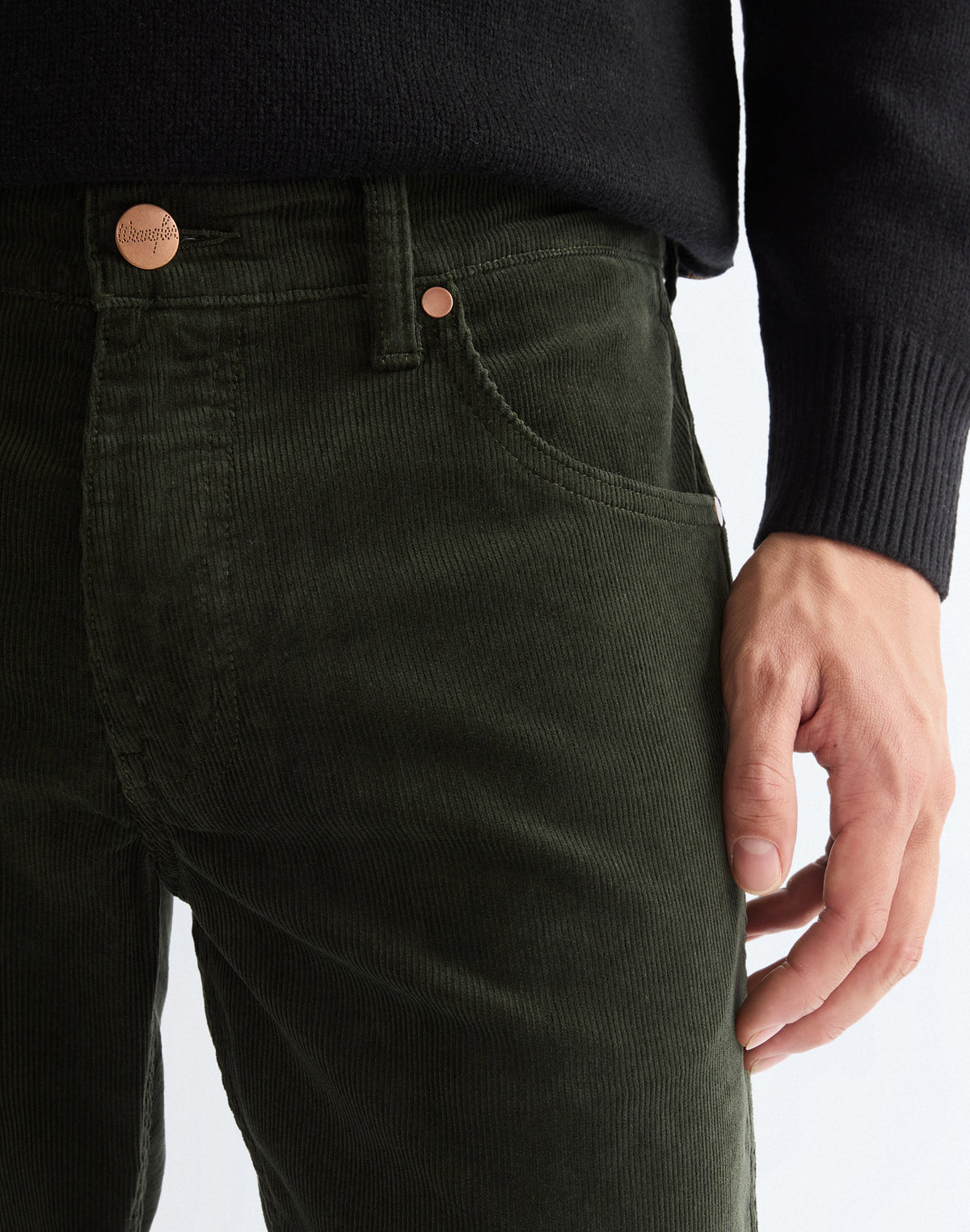 Cordhose Greensboro in Rosin Hosen Wrangler