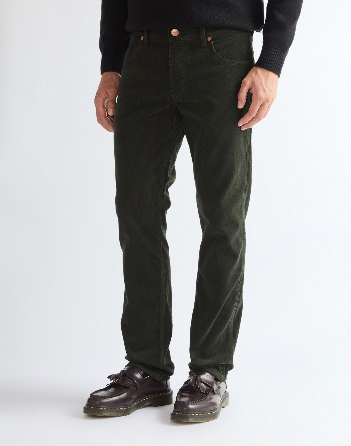 Cordhose Greensboro in Rosin Hosen Wrangler