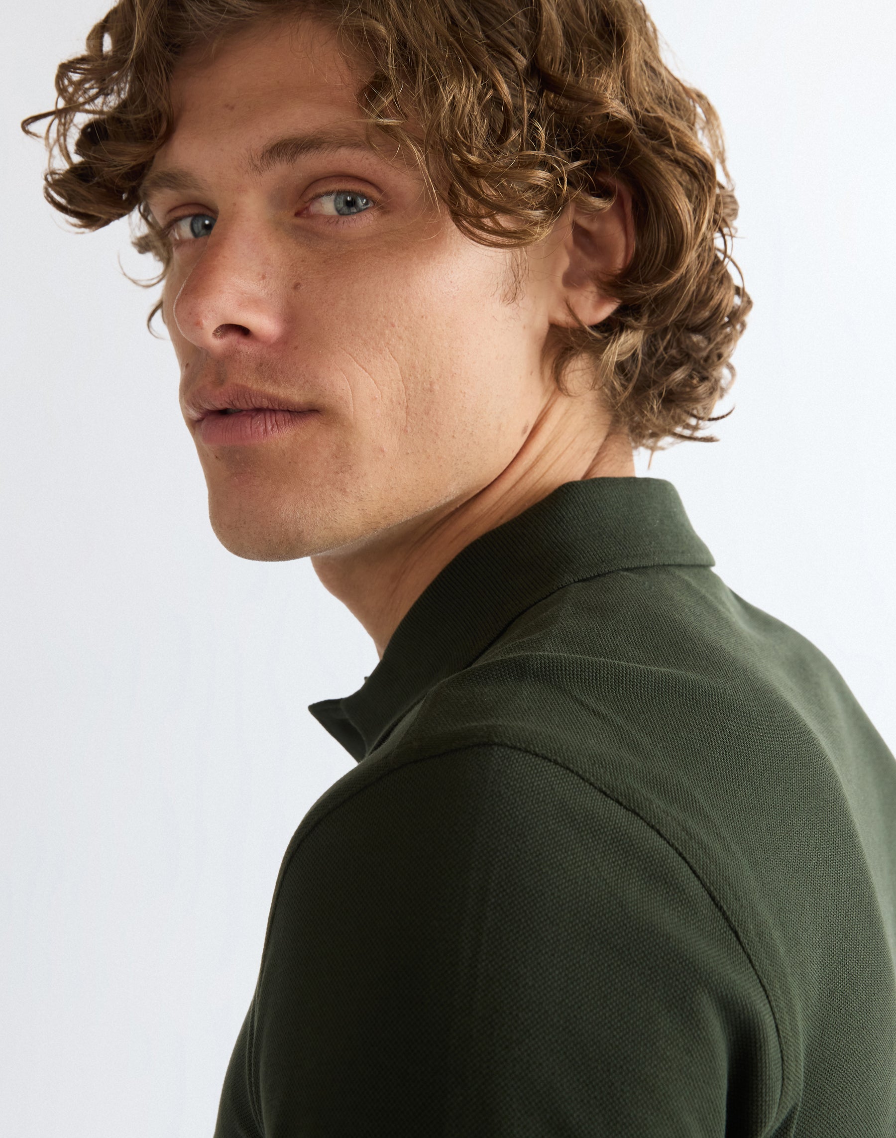 Langarmpolo Polo in Rosin T-Shirts Wrangler