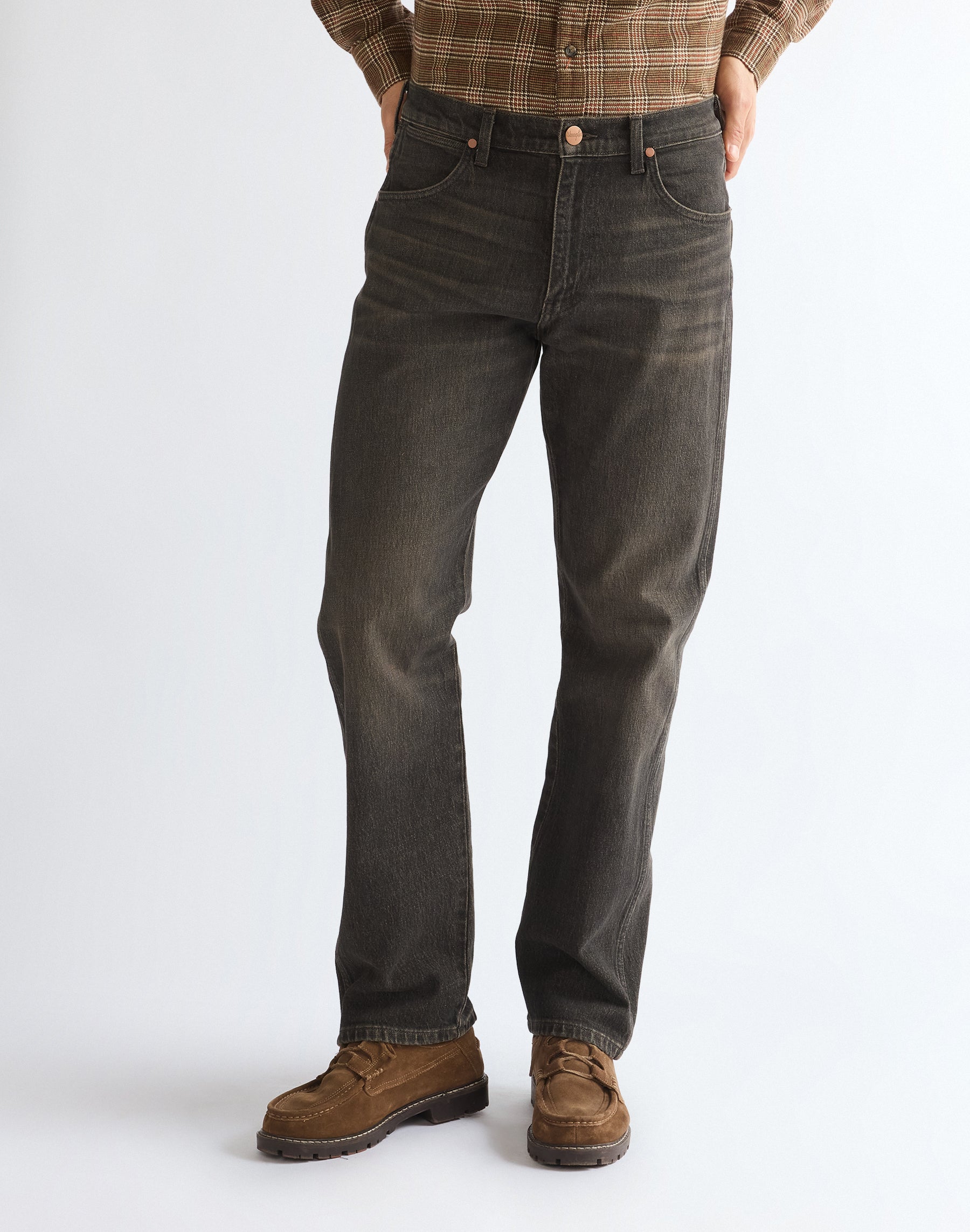 Jeans Frontier in Dune Break Jeans Wrangler