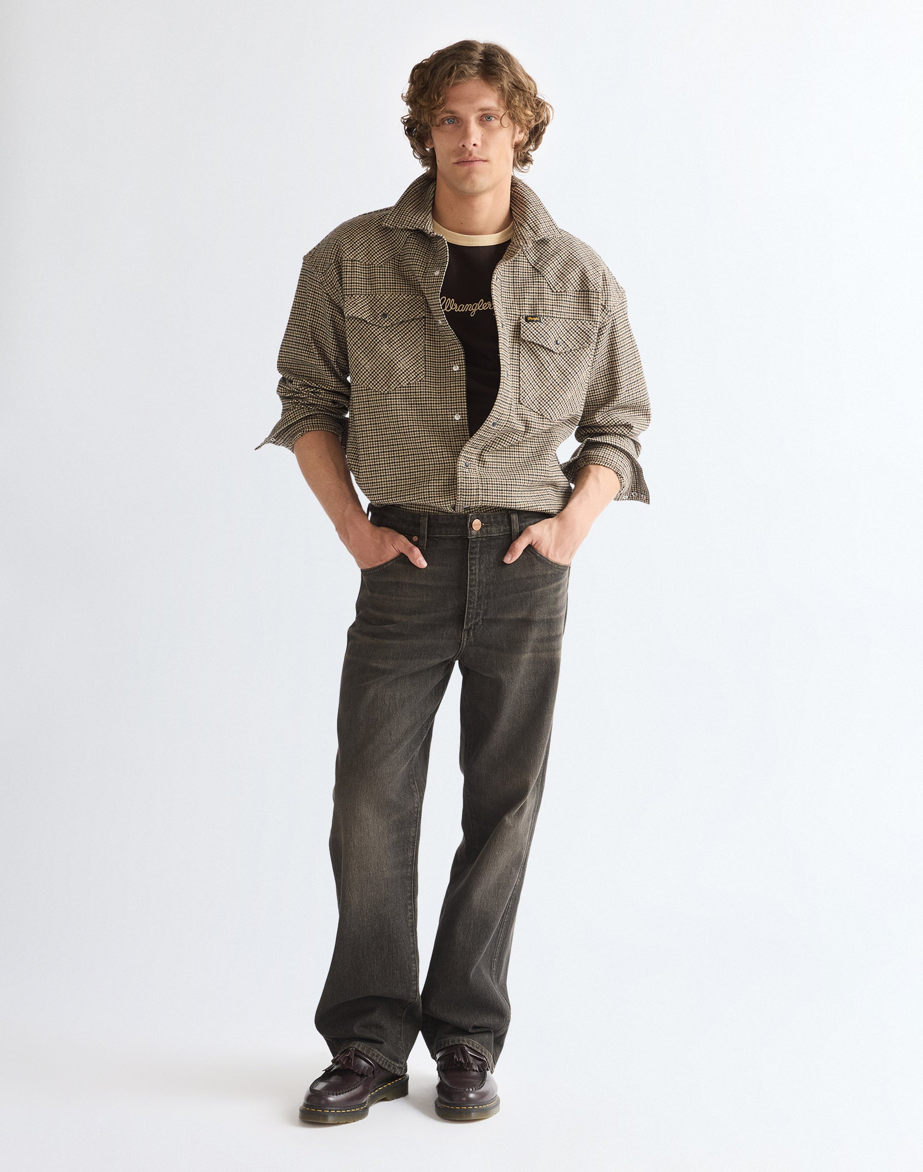Jeans Loose Straight in Dune Break Jeans Wrangler
