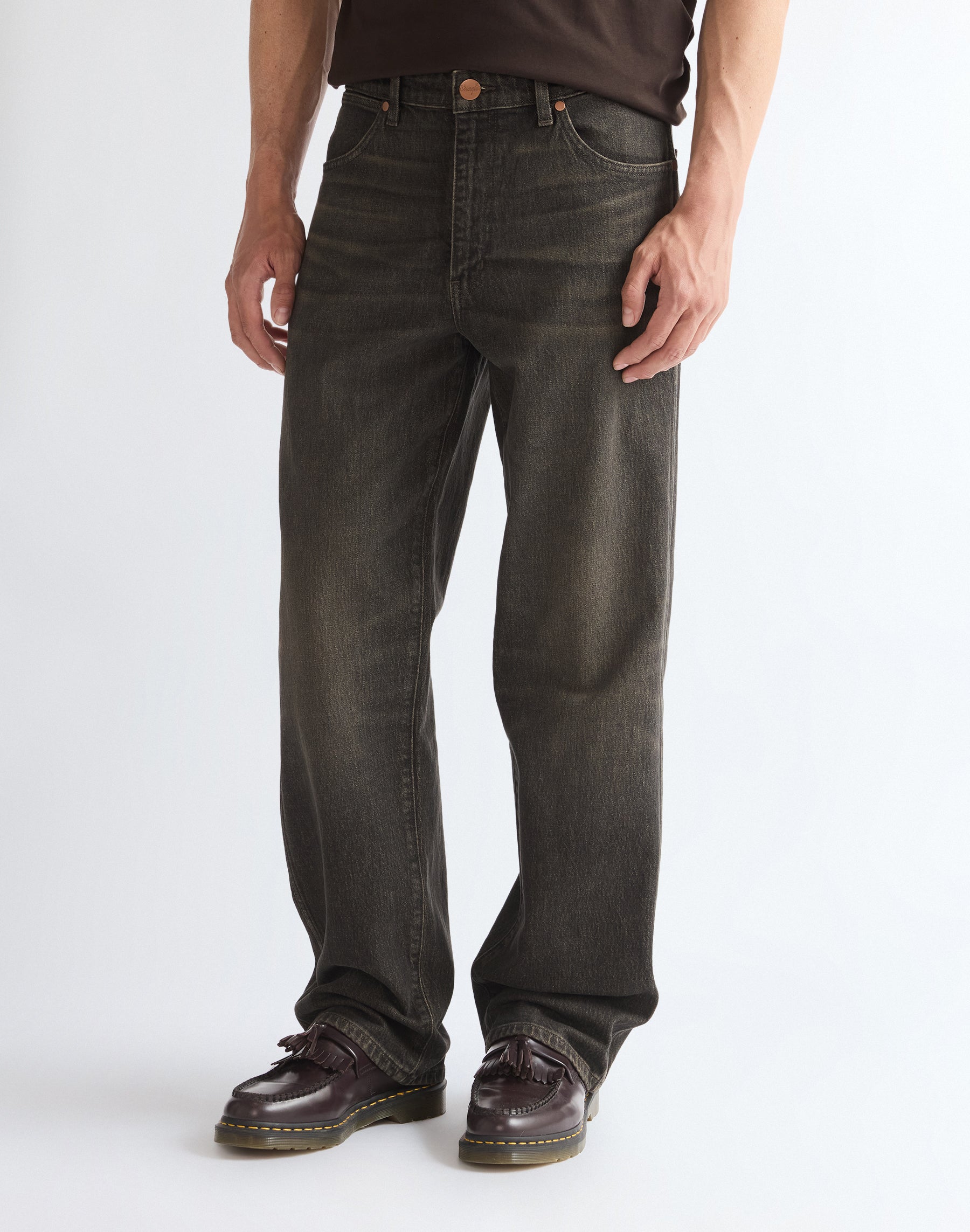 Jeans Loose Straight in Dune Break Jeans Wrangler