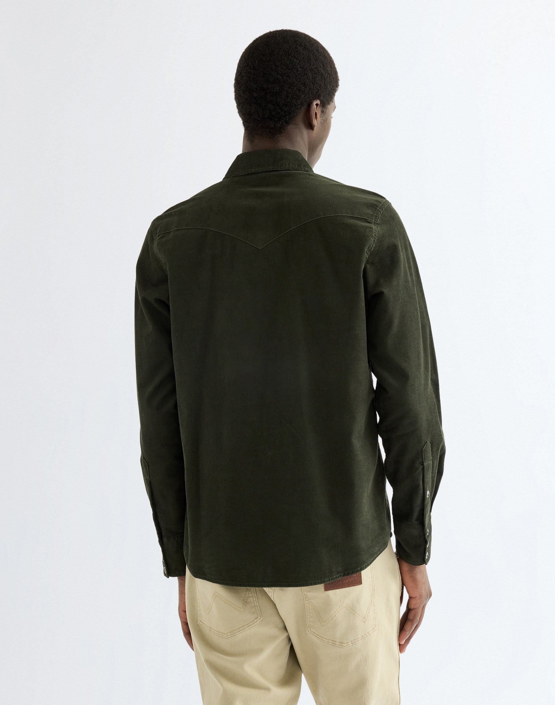 Langarmhemd Western in Rosin Hemden Wrangler