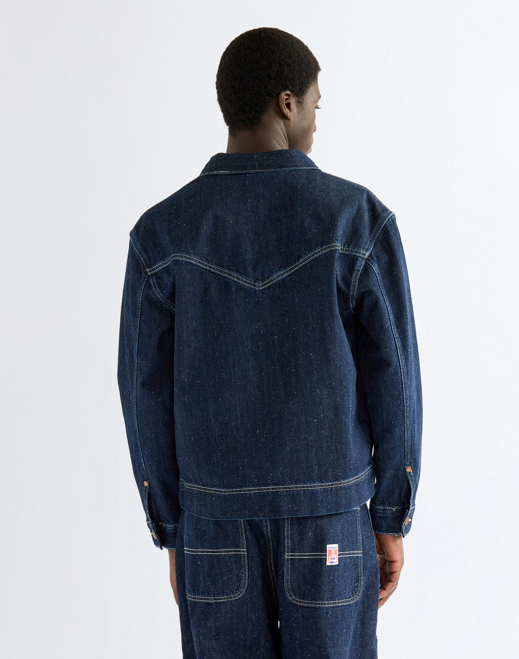 Jeanshemd Overshirt in Indigo Nep Hemden Wrangler