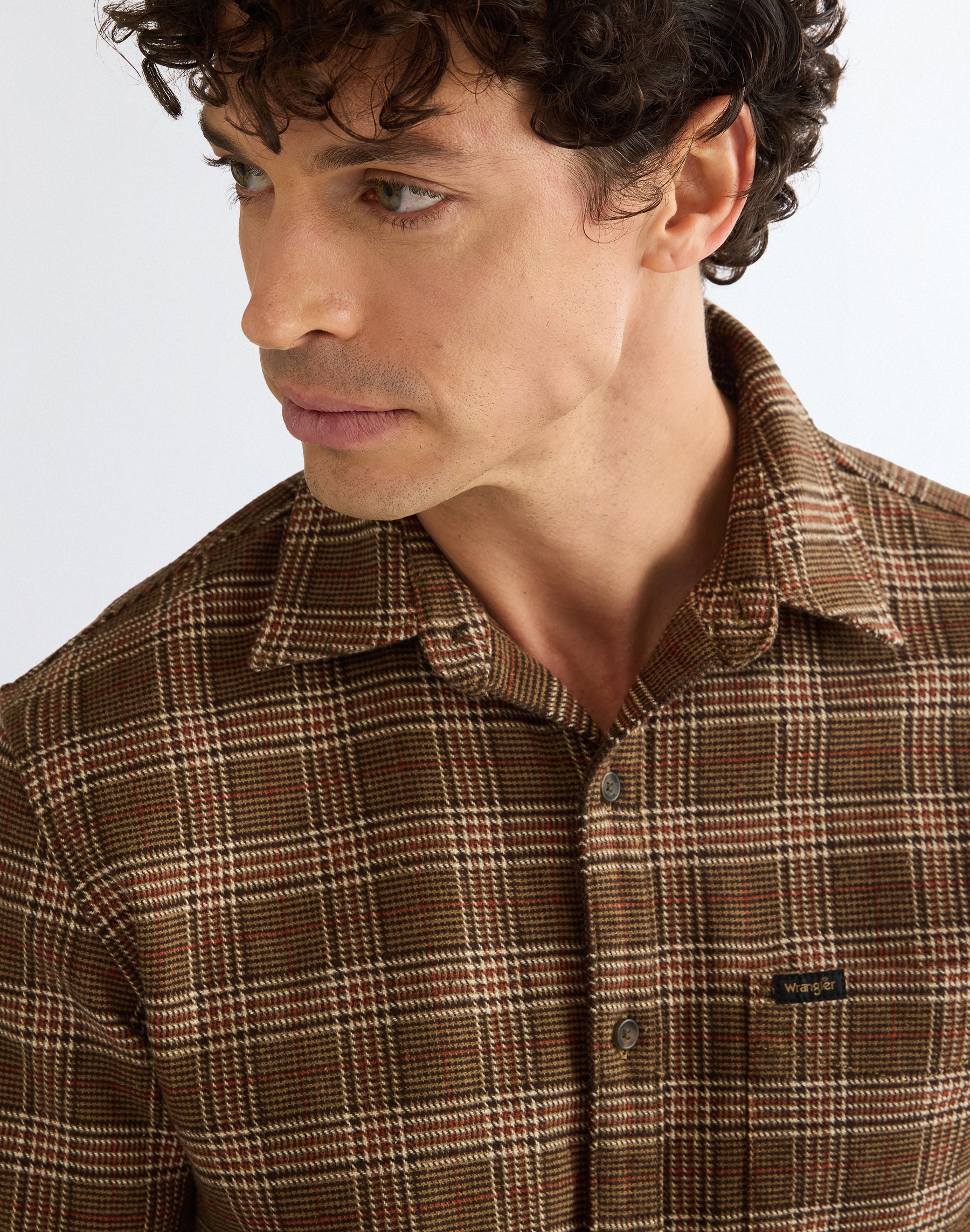 Langarmhemd 1 Pkt in Kangaroo Hemden Wrangler