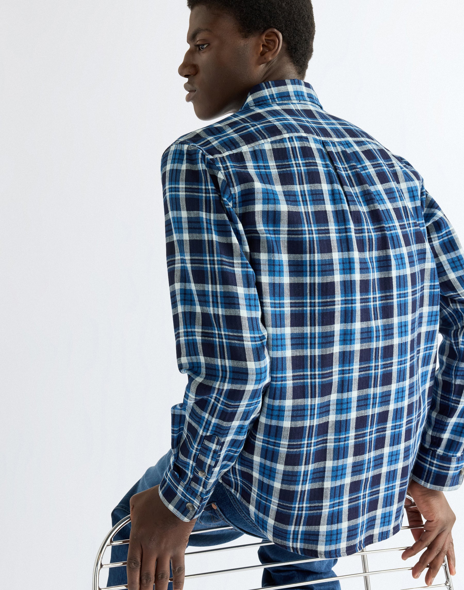 Langarmhemd 1 Pkt in Light Indigo Hemden Wrangler
