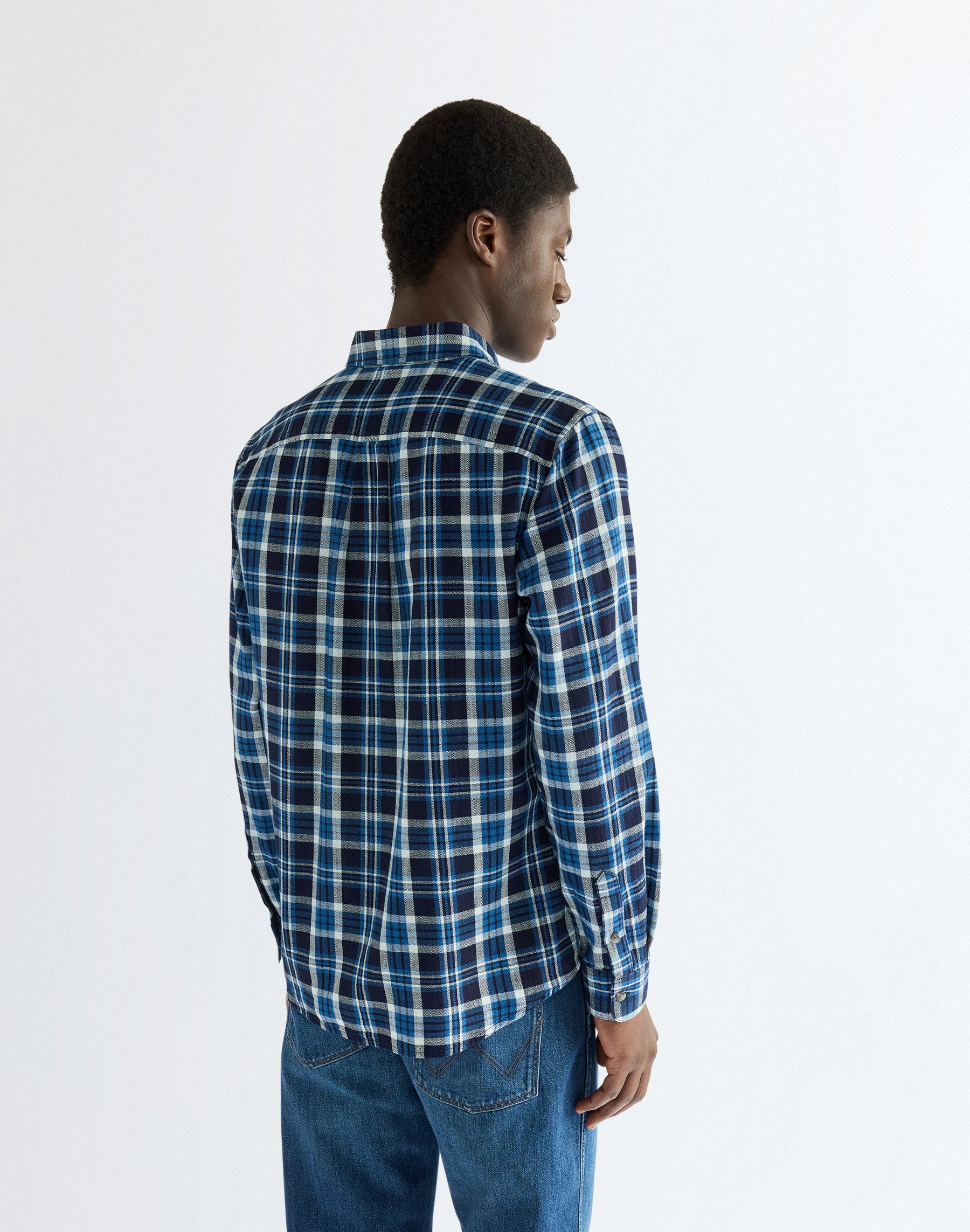 Langarmhemd 1 Pkt in Light Indigo Hemden Wrangler